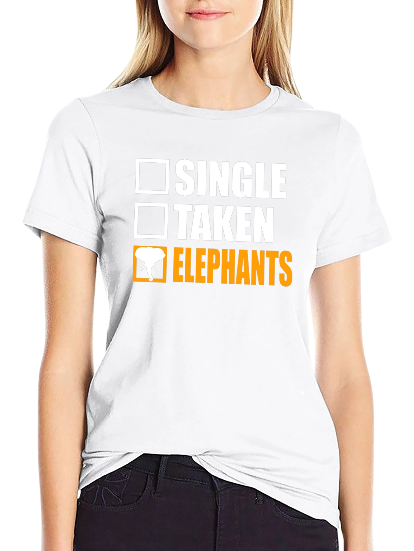 Single Taken Elephants T-Shirt
