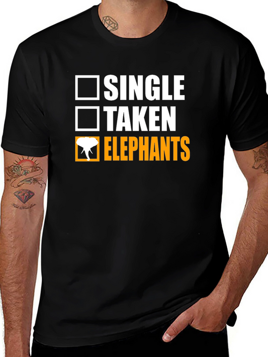 Single Taken Elephants T-Shirt