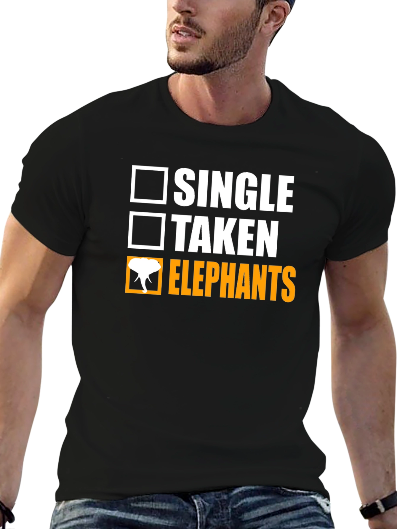 Single Taken Elephants T-Shirt