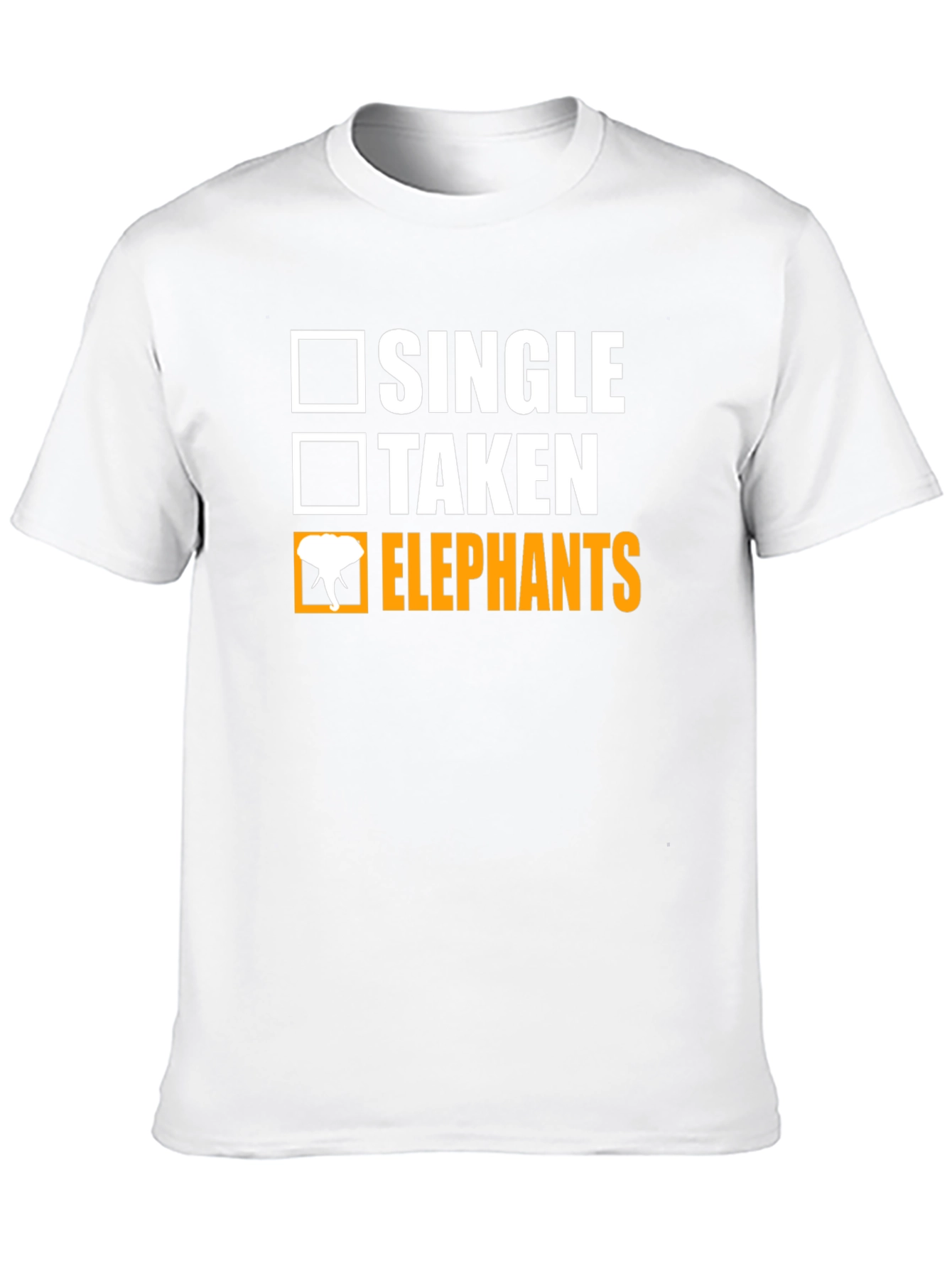 Single Taken Elephants T-Shirt