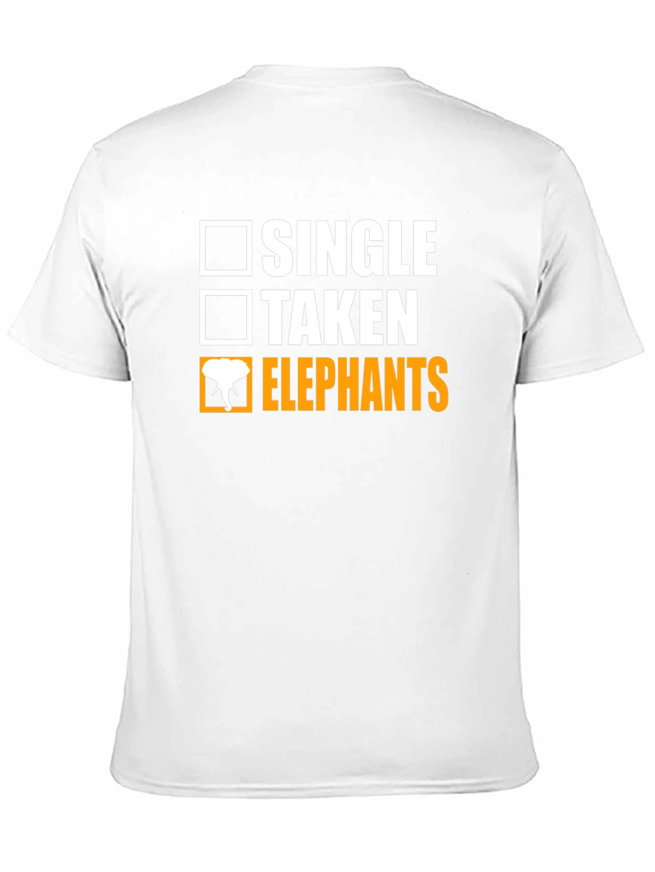 Single Taken Elephants T-Shirt