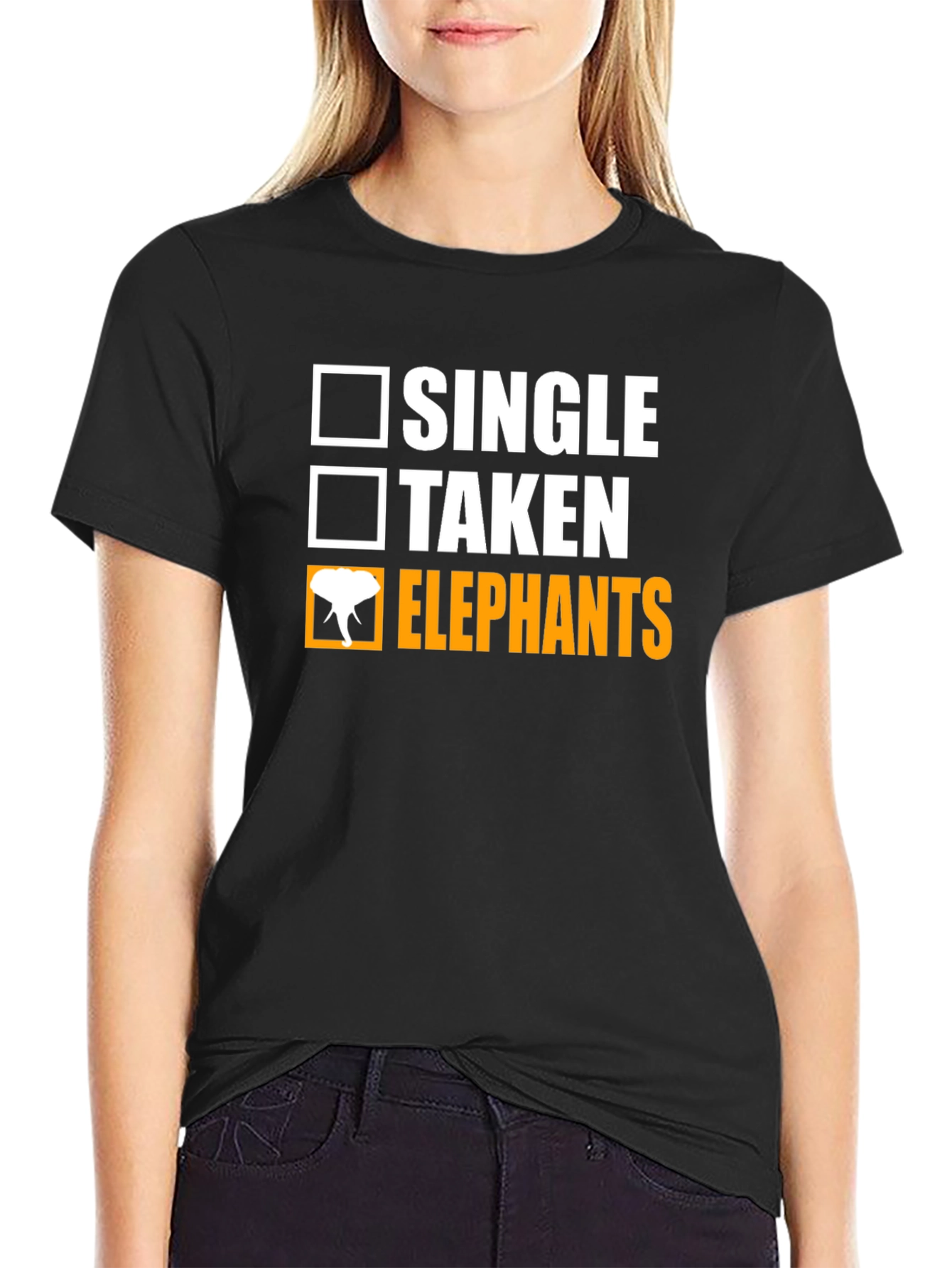 Single Taken Elephants T-Shirt