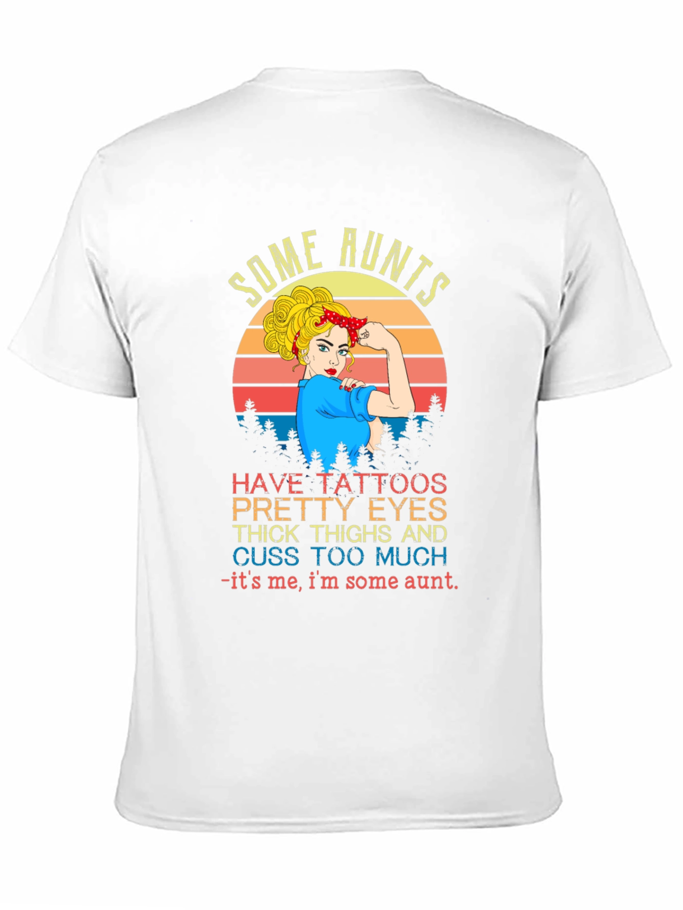 Some Aunts T-Shirt - Tattooed Aunt Graphic Tee
