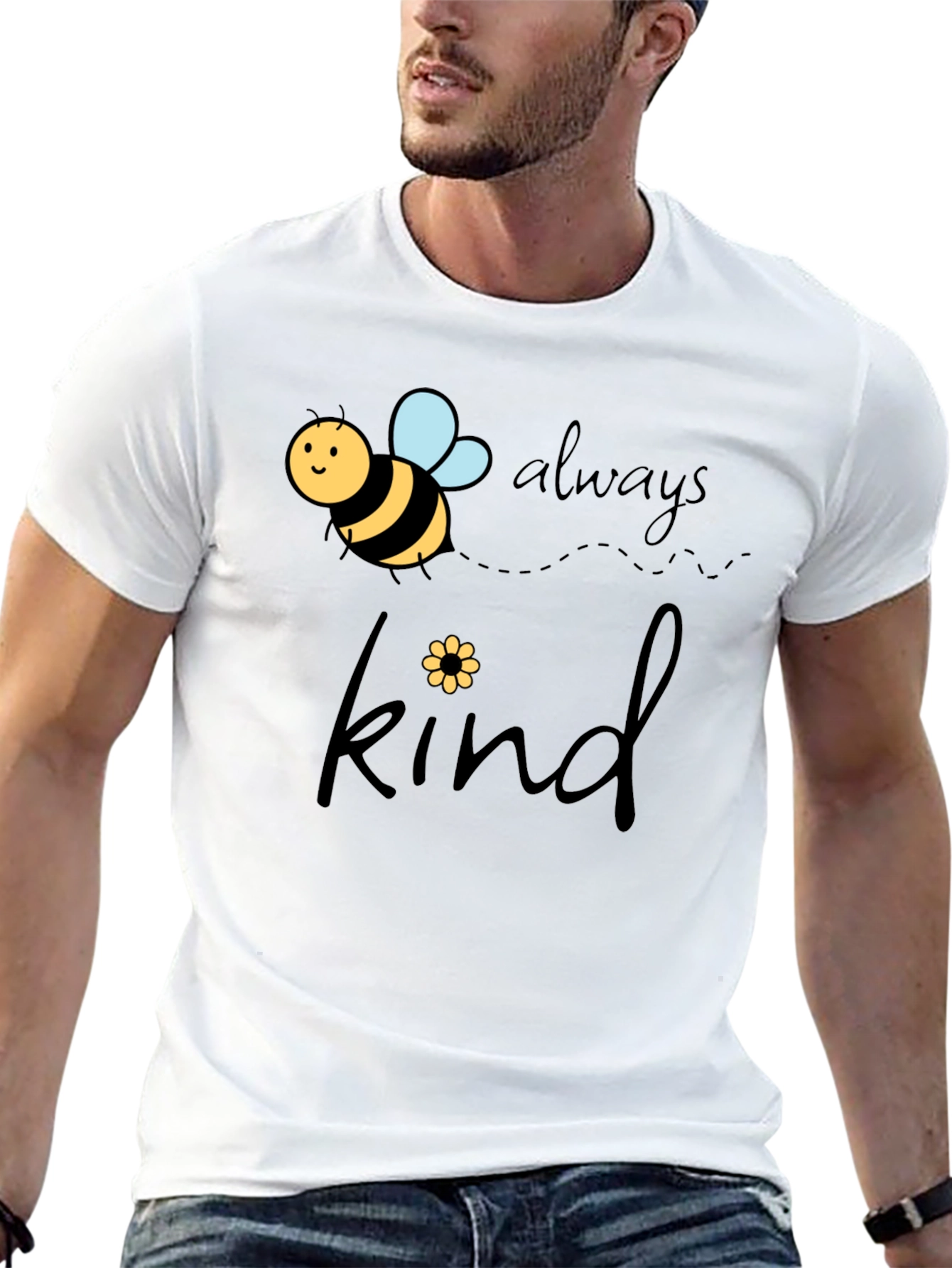 Bee Kind Always Black T-Shirt