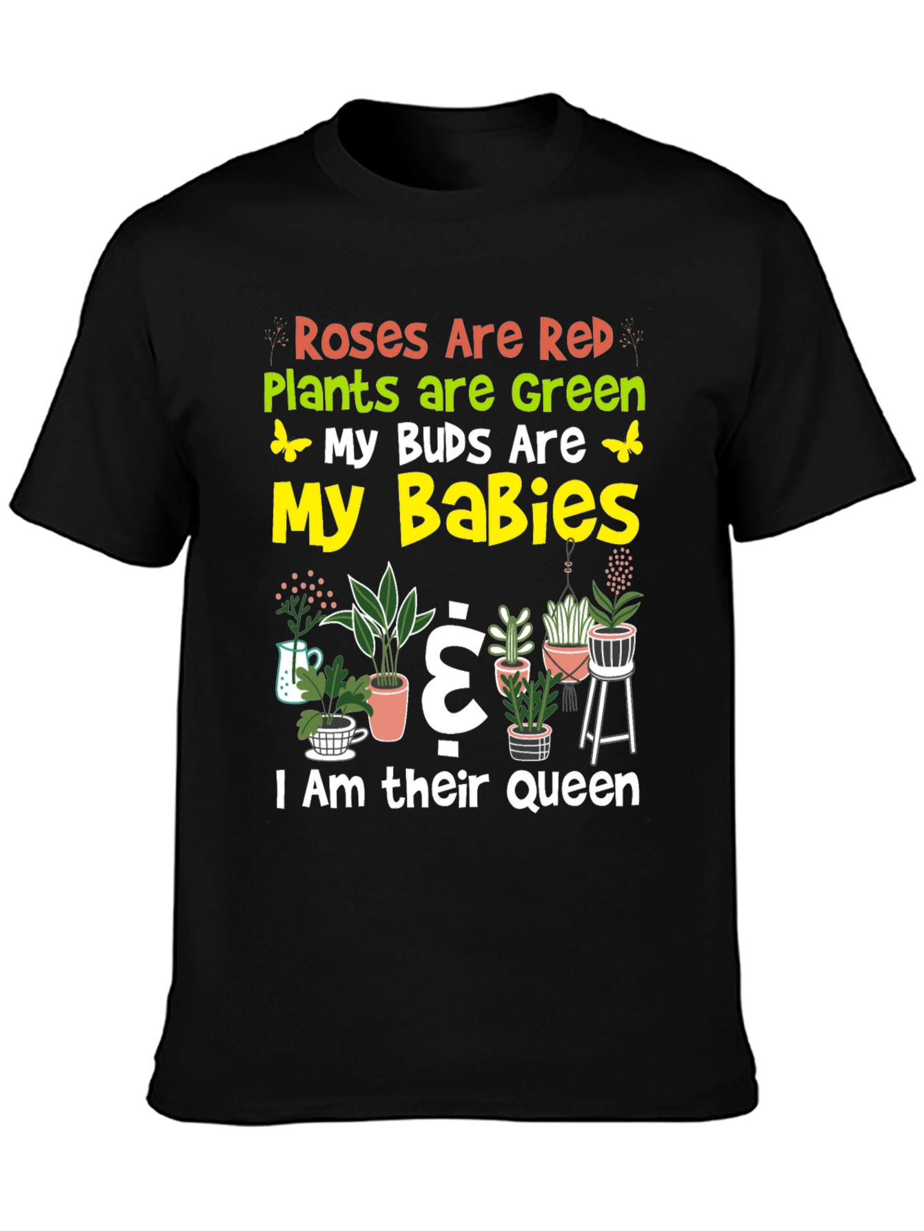 Roses Are Red Plant Lover T-Shirt