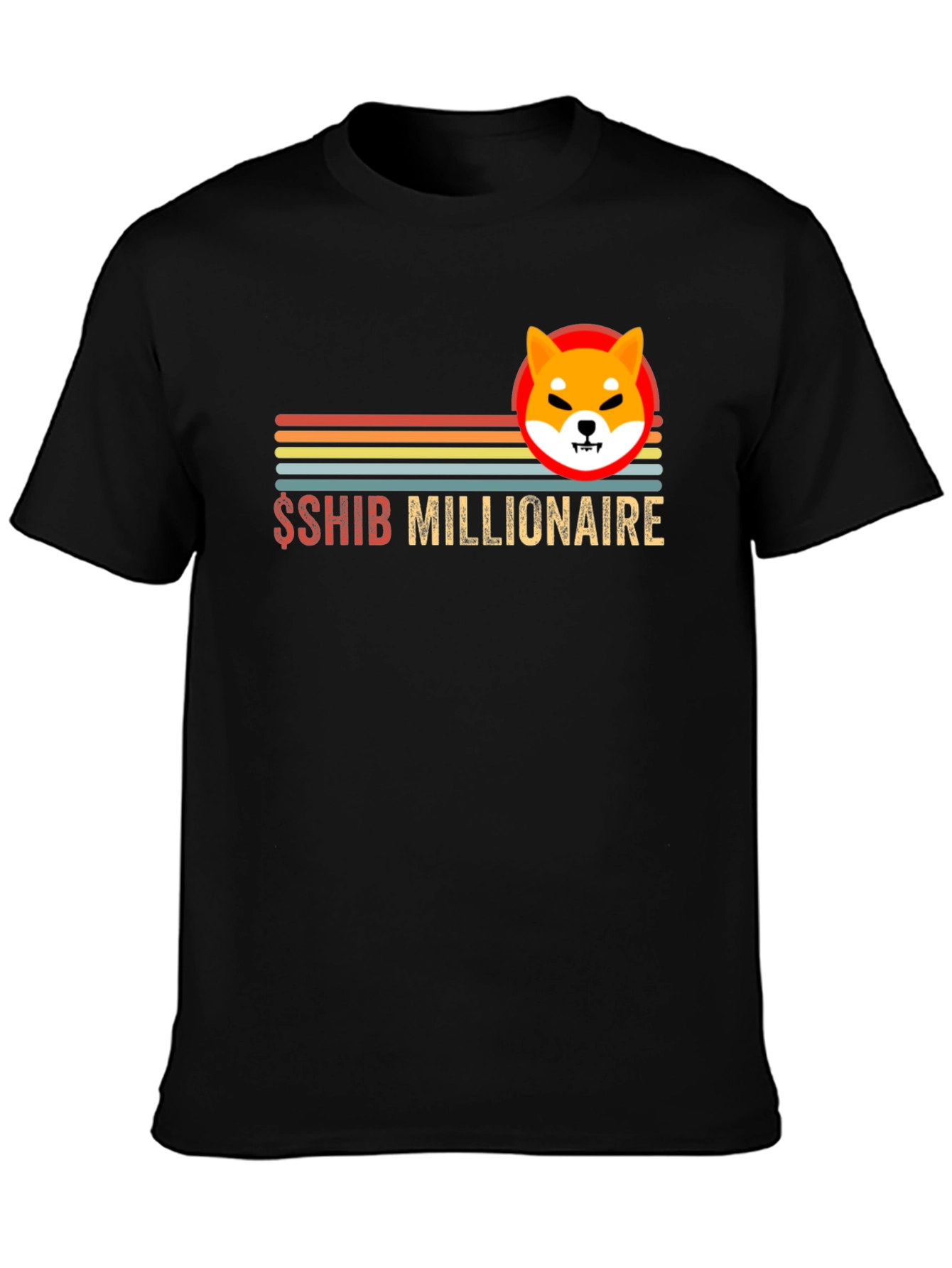 SHIB Millionaire T-Shirt - Crypto Doge Style