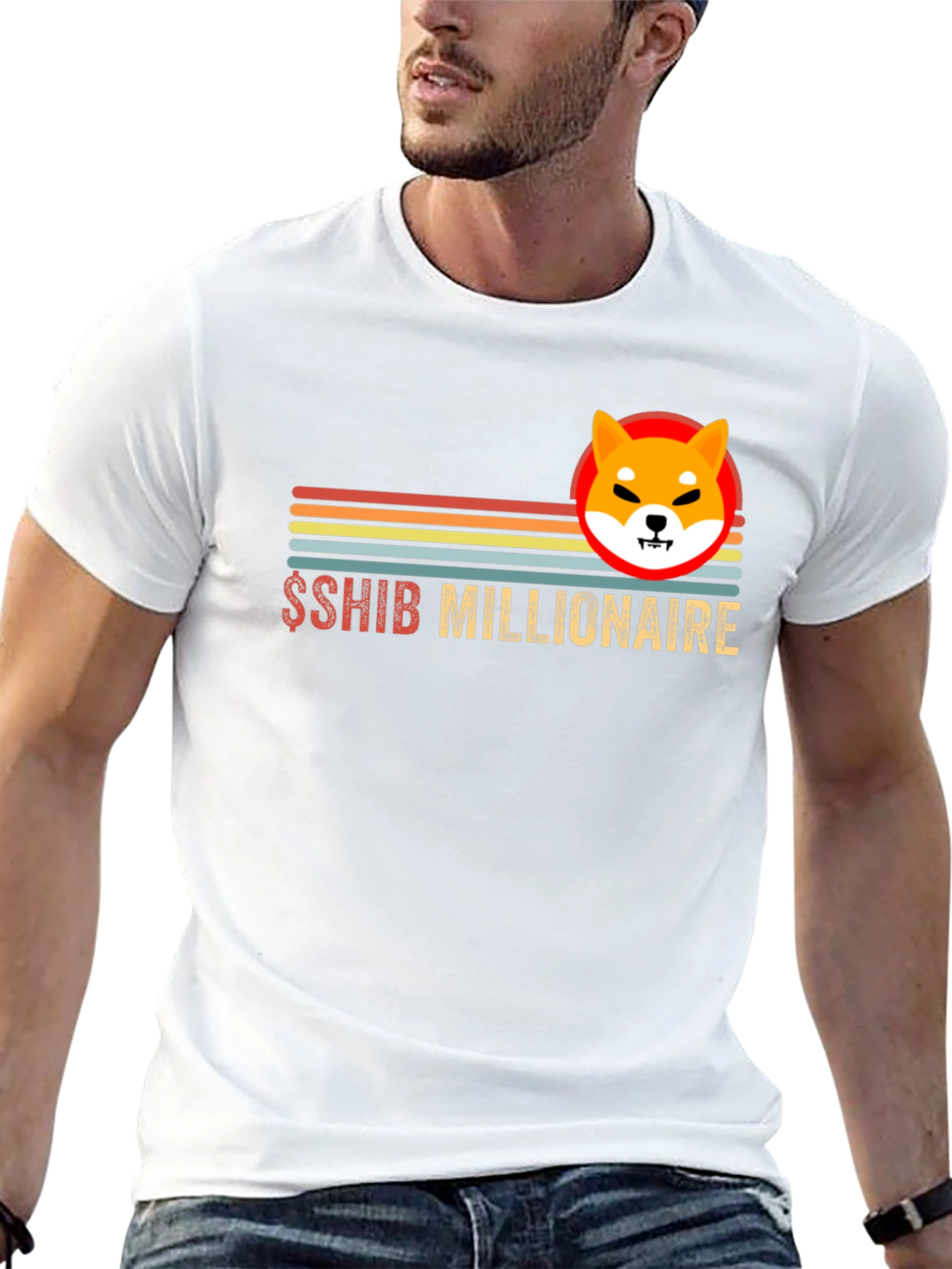 SHIB Millionaire T-Shirt - Crypto Doge Style