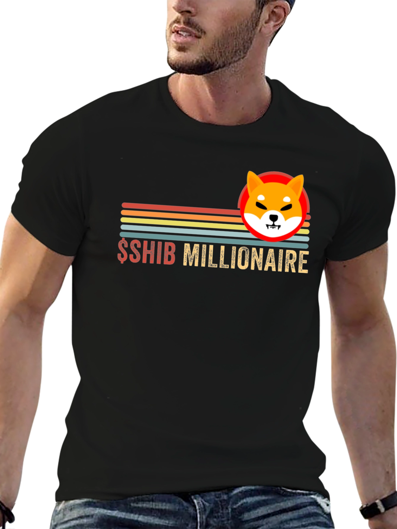 SHIB Millionaire T-Shirt - Crypto Doge Style