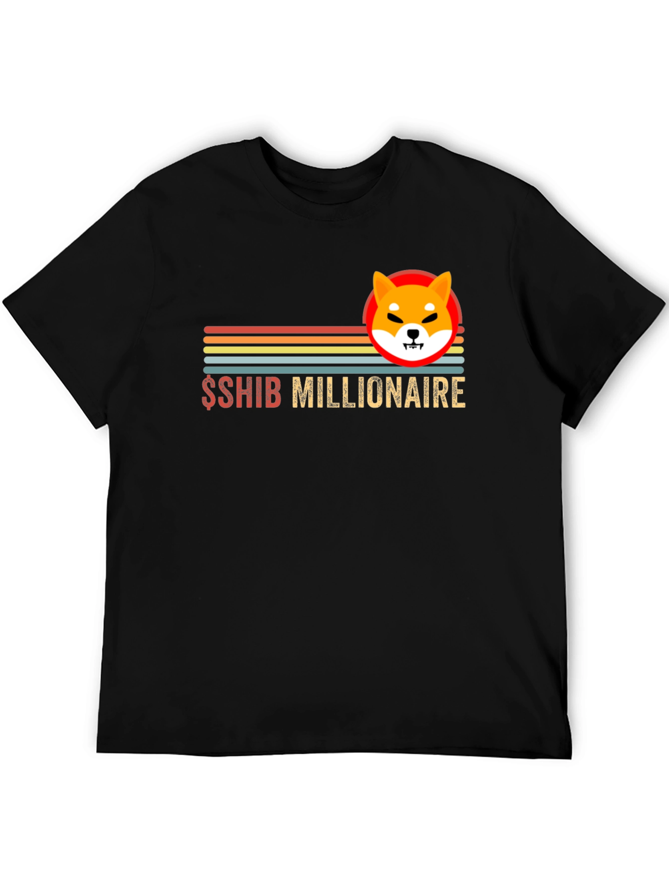SHIB Millionaire T-Shirt - Crypto Doge Style