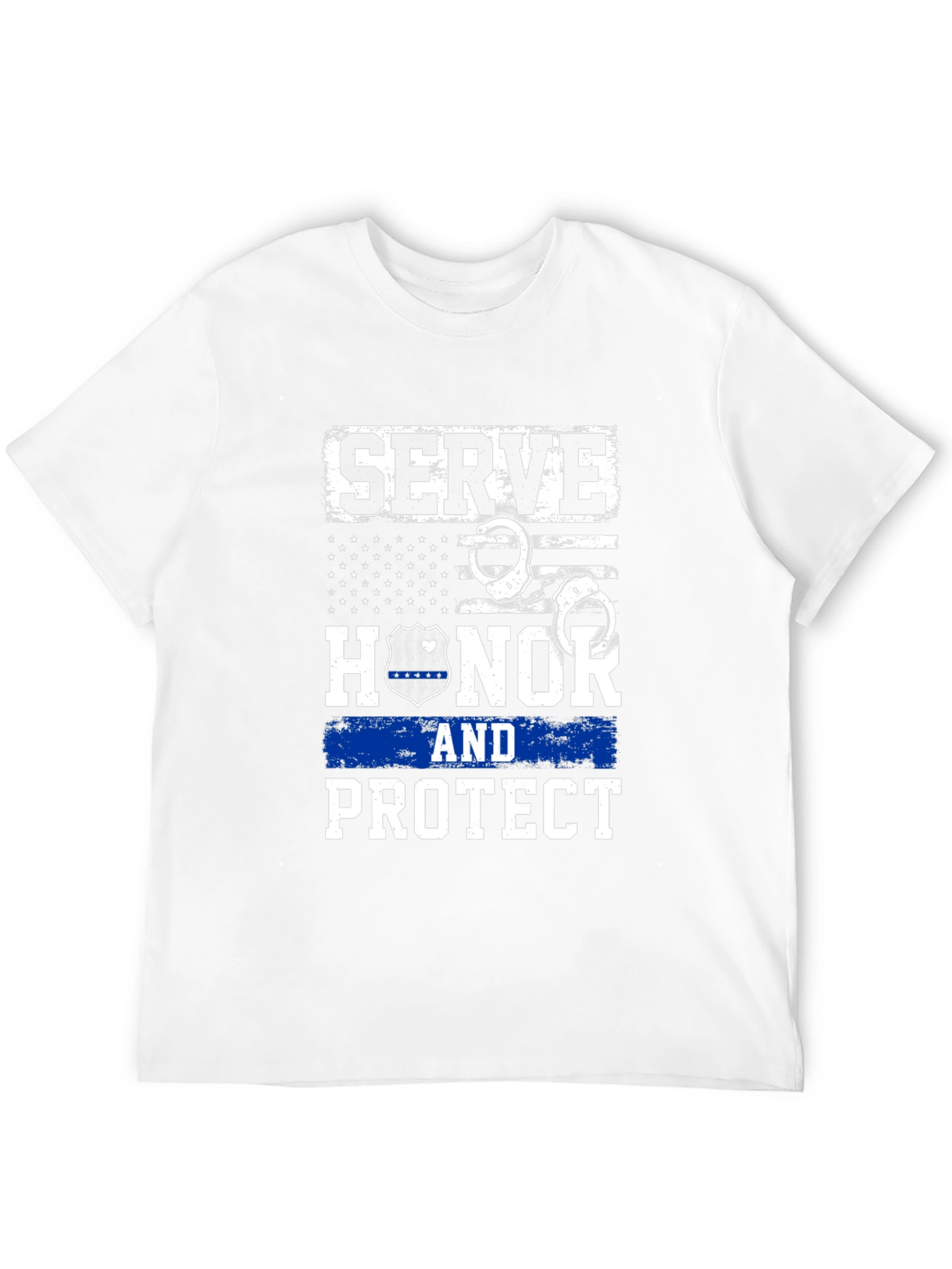 Serve Honor Protect Mens Graphic T-Shirt