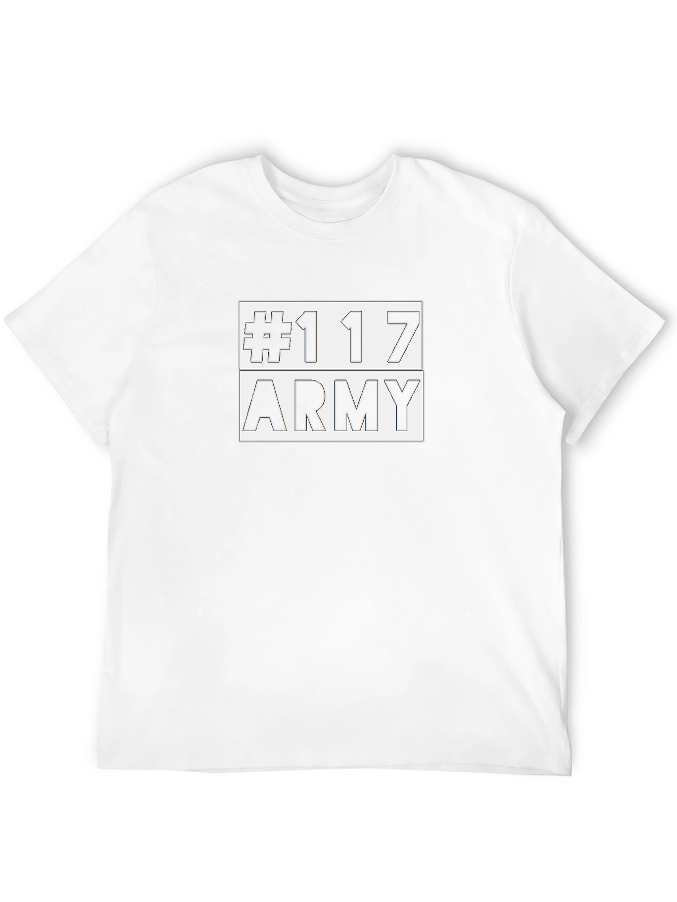 #117 Army Graphic Tee - Stylish Military Inspired Shirt