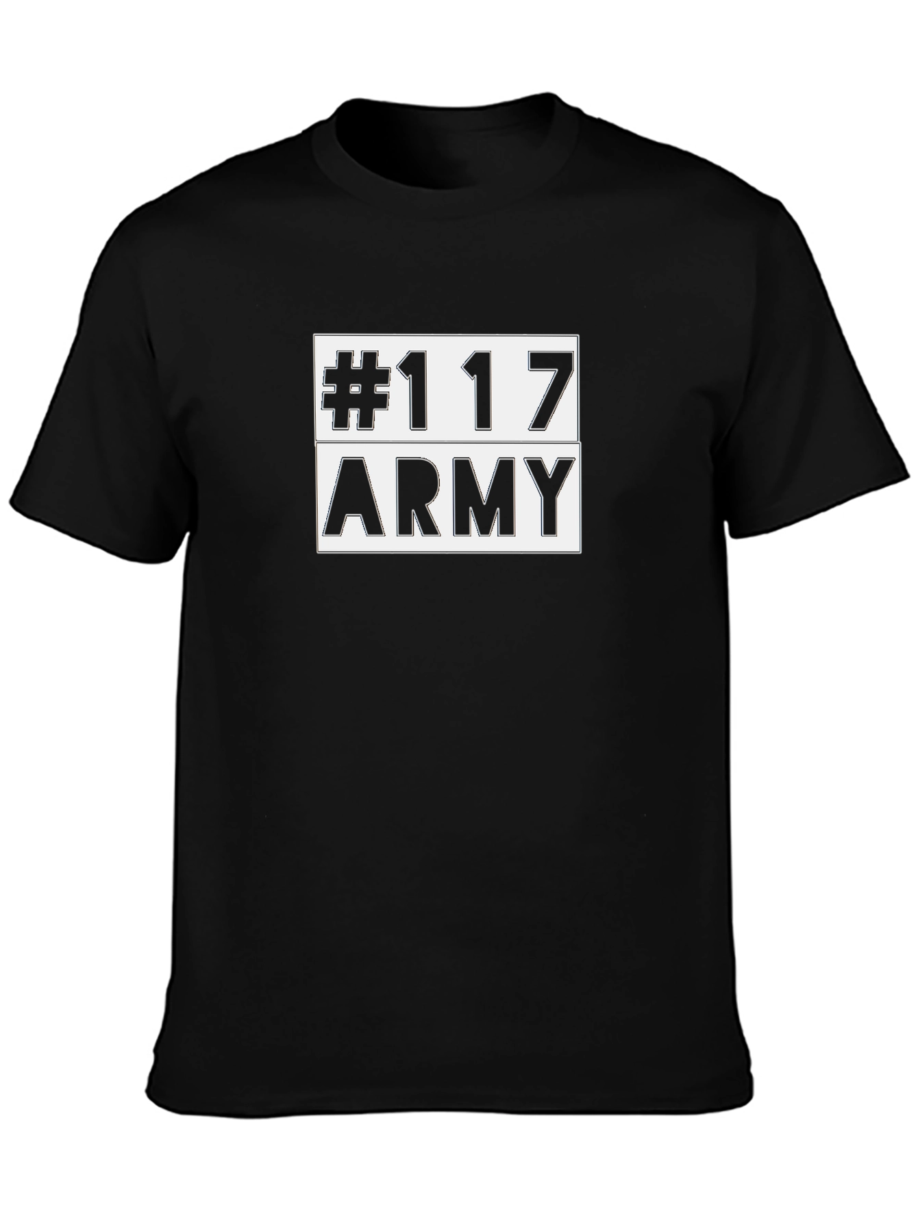 #117 Army Graphic Tee - Stylish Military Inspired Shirt