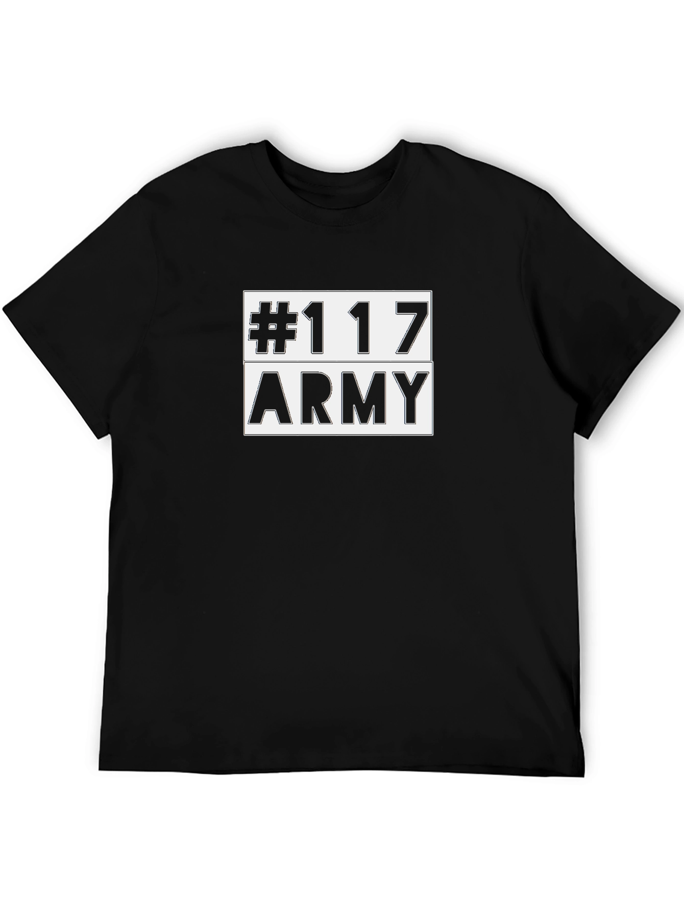 #117 Army Graphic Tee - Stylish Military Inspired Shirt