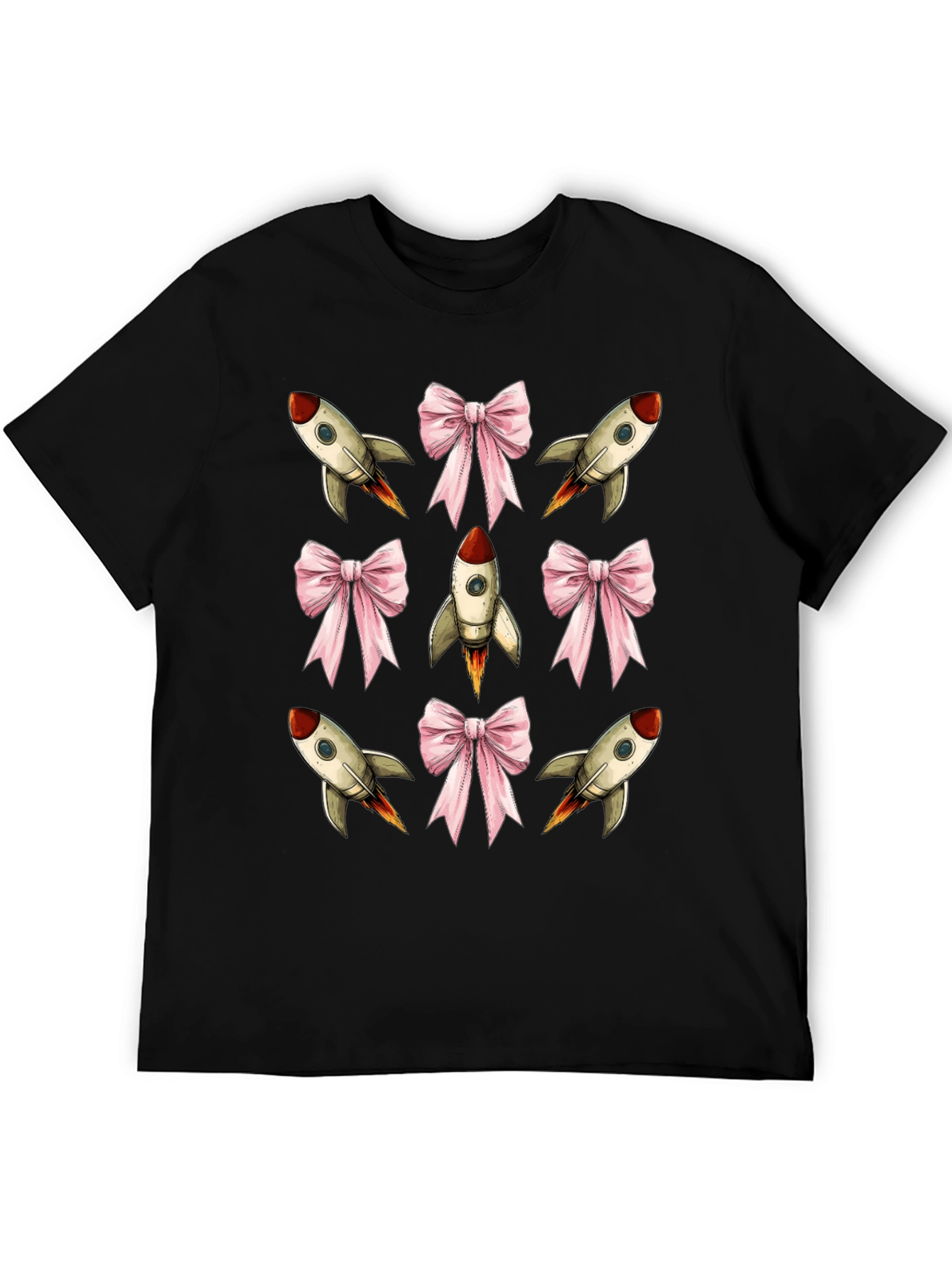 Rocket & Bow Graphic T-Shirt