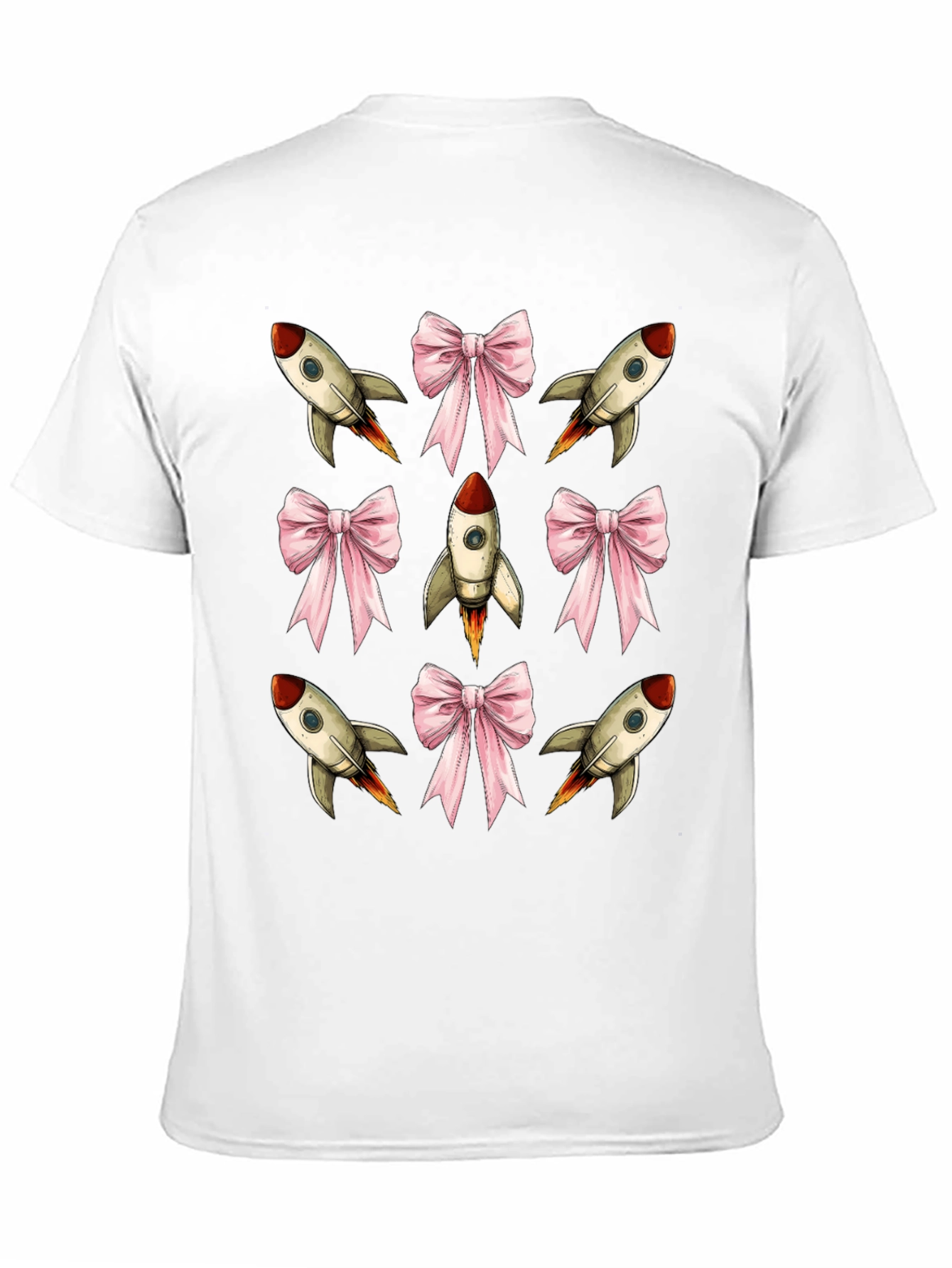 Rocket & Bow Graphic T-Shirt