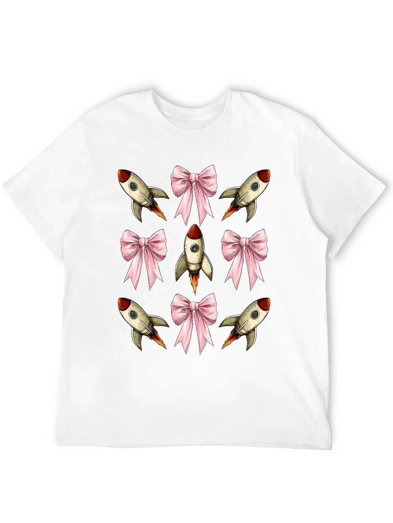 Rocket & Bow Graphic T-Shirt