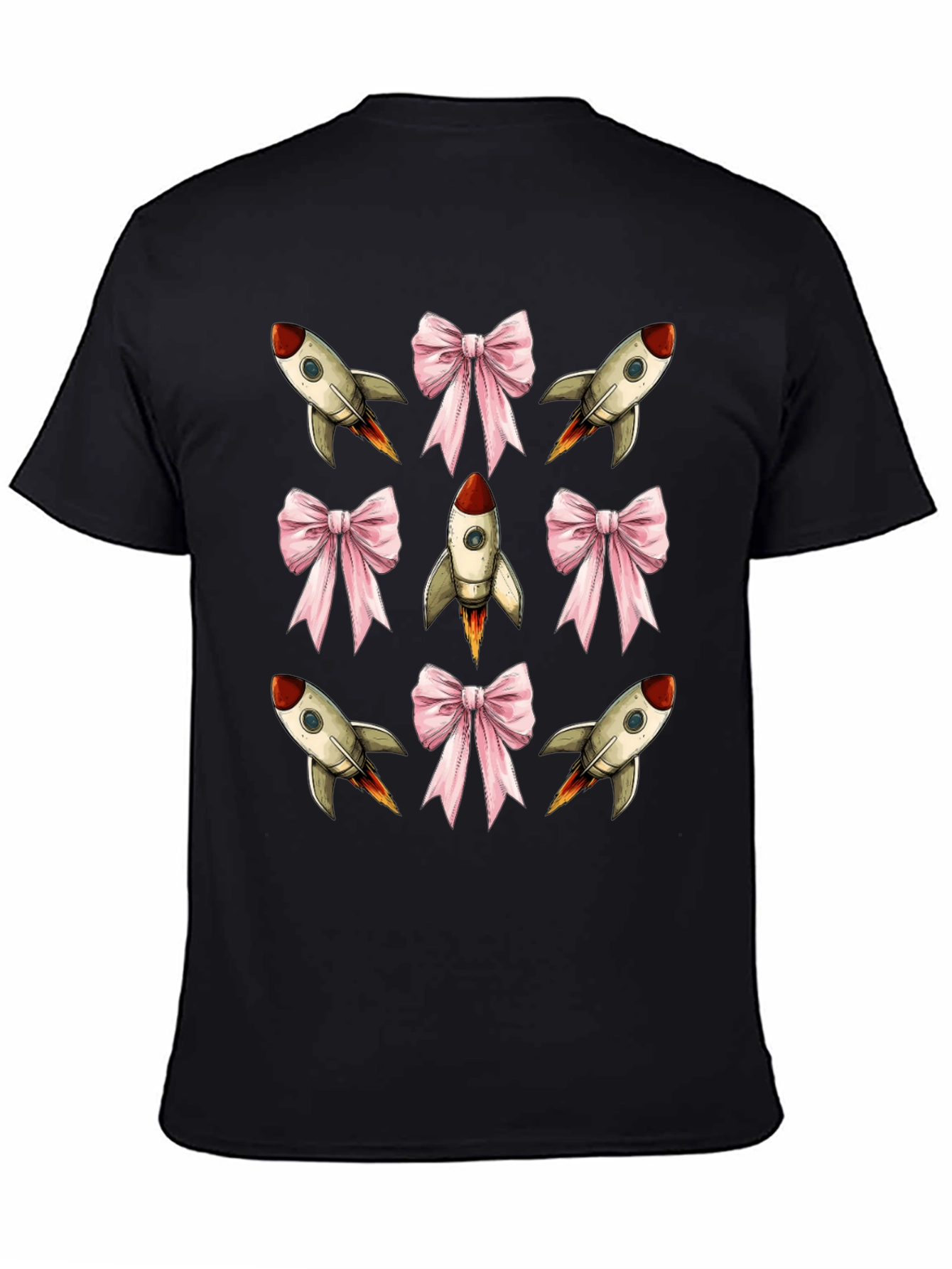 Rocket & Bow Graphic T-Shirt