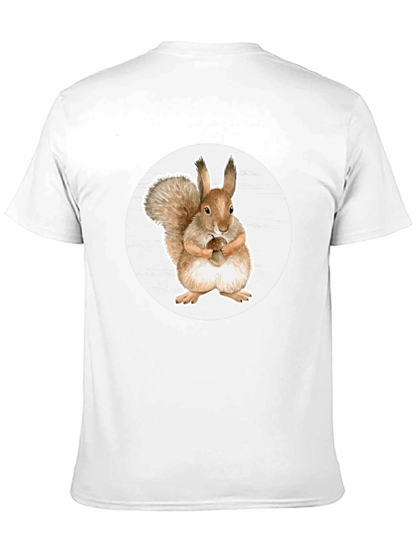 Squirrel Graphic Tee - Soft Cotton Blend