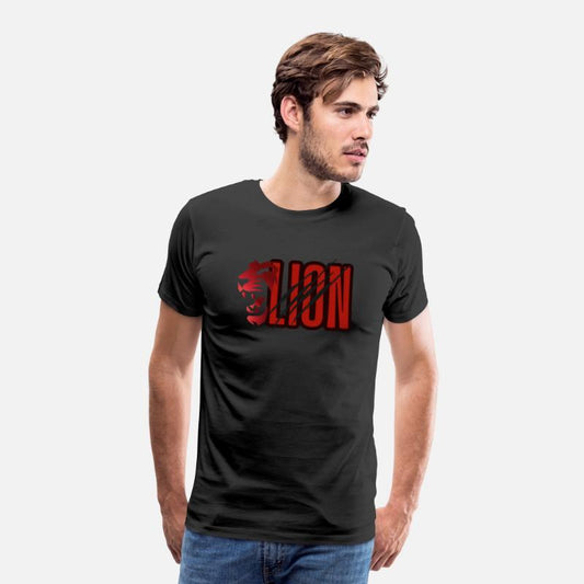 "Majestic Lion King Graphic T-Shirt"