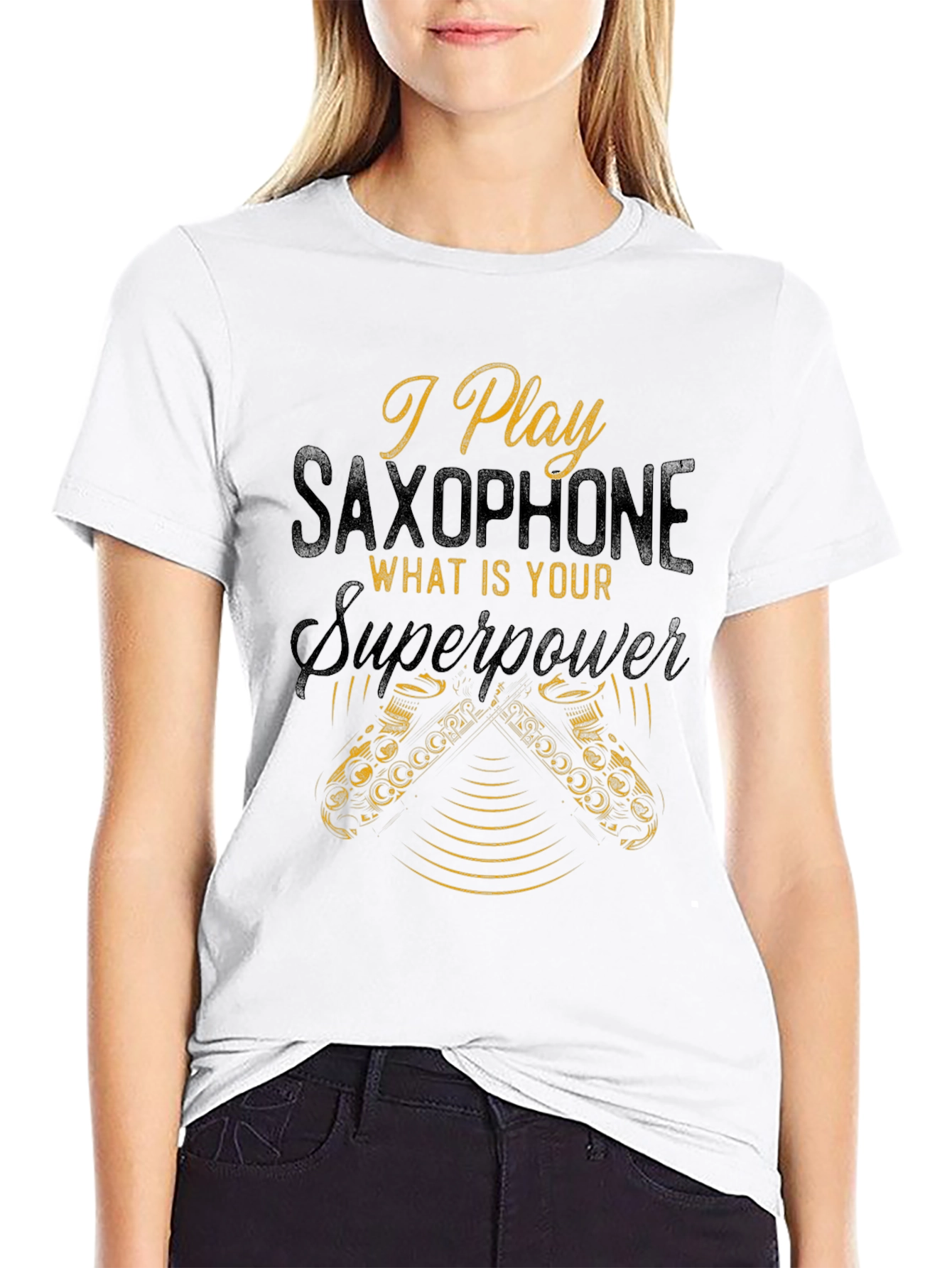Saxophone Superpower T-Shirt