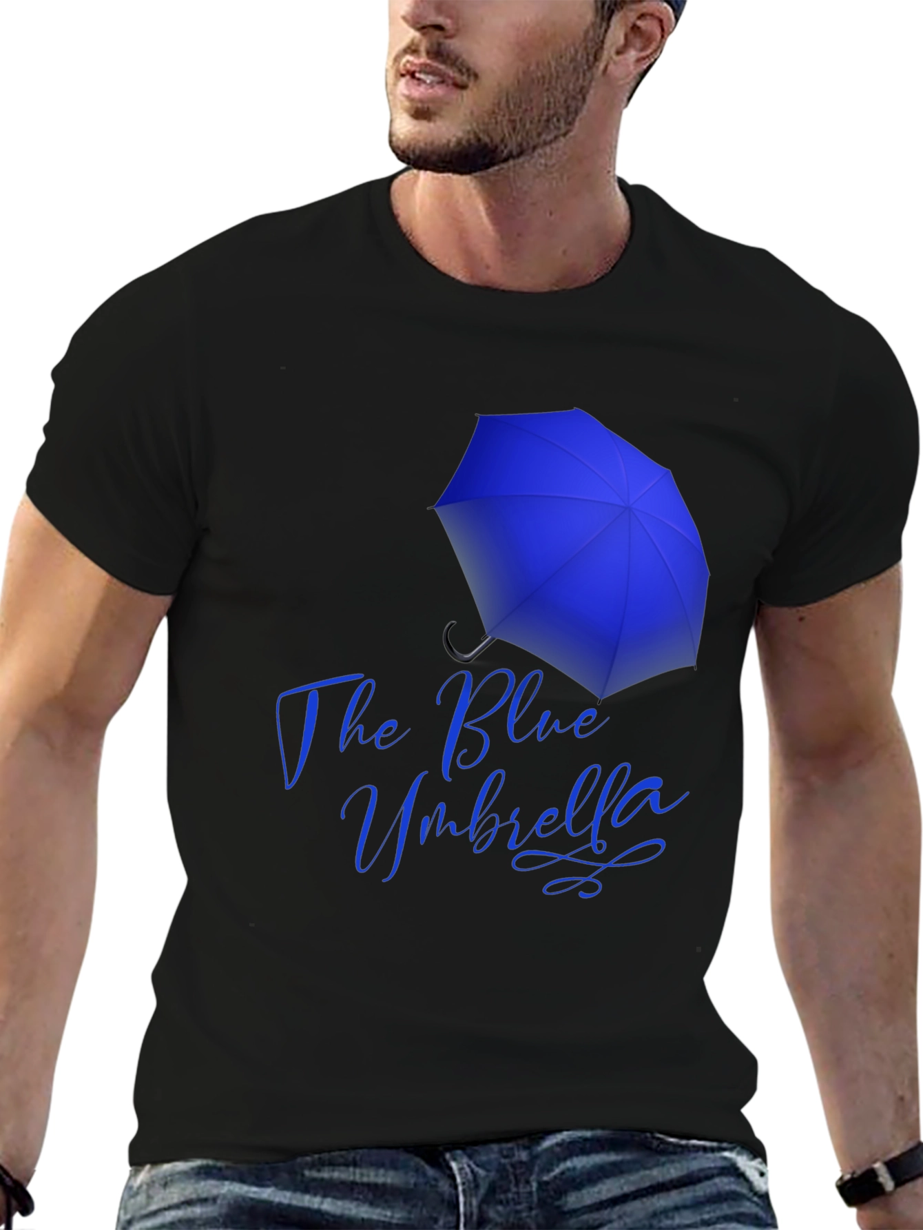 The Blue Umbrella Graphic Tee - Stylish Comfort