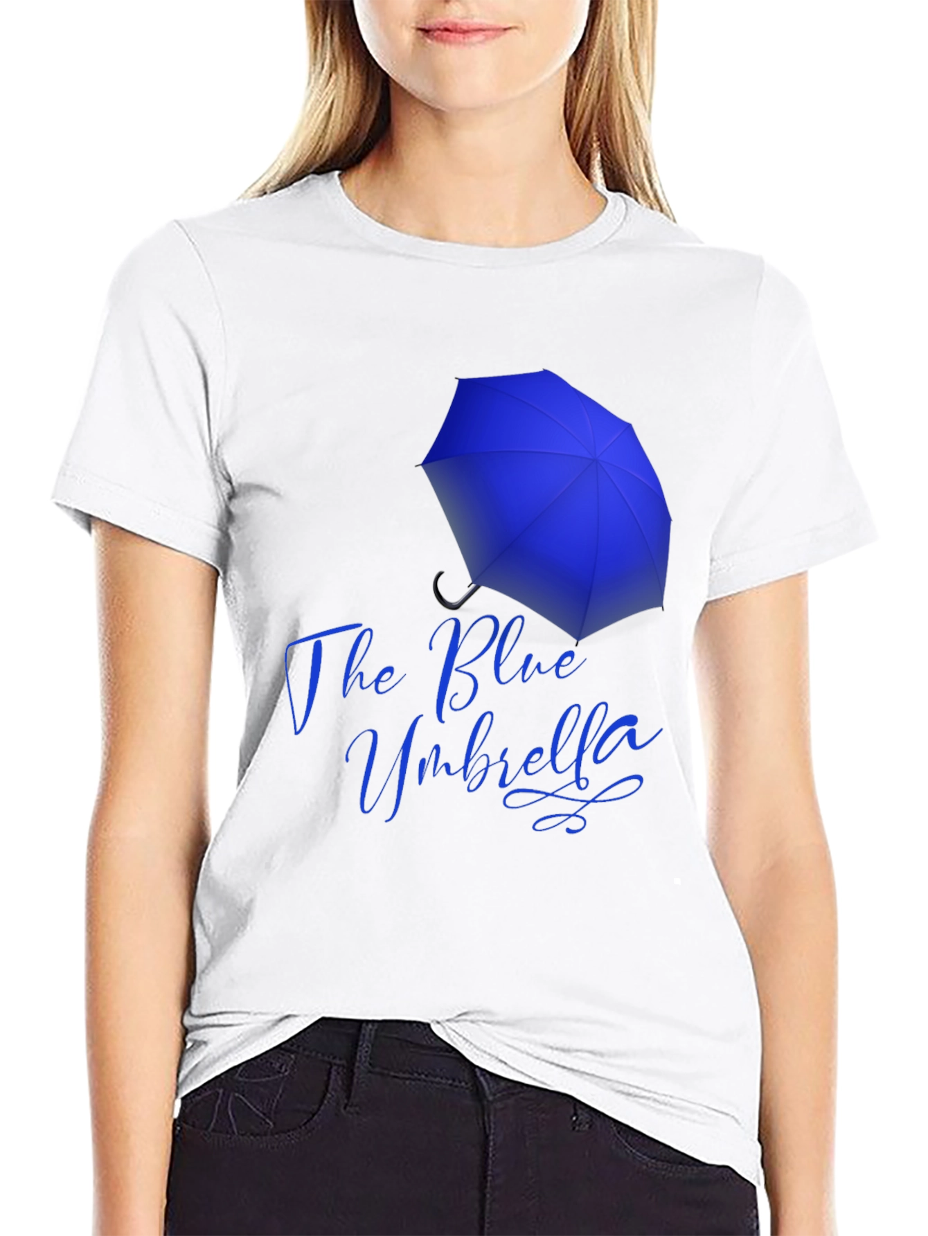 The Blue Umbrella Graphic Tee - Stylish Comfort