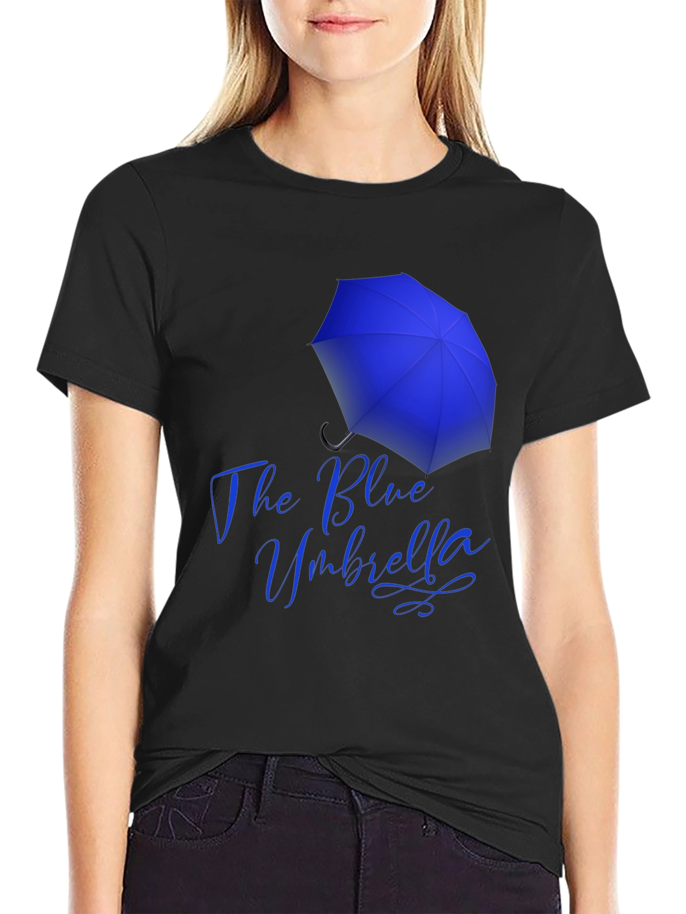 The Blue Umbrella Graphic Tee - Stylish Comfort