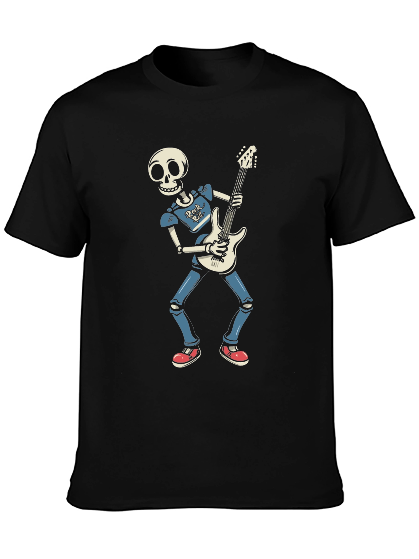 Skeleton Rocker Graphic T-Shirt