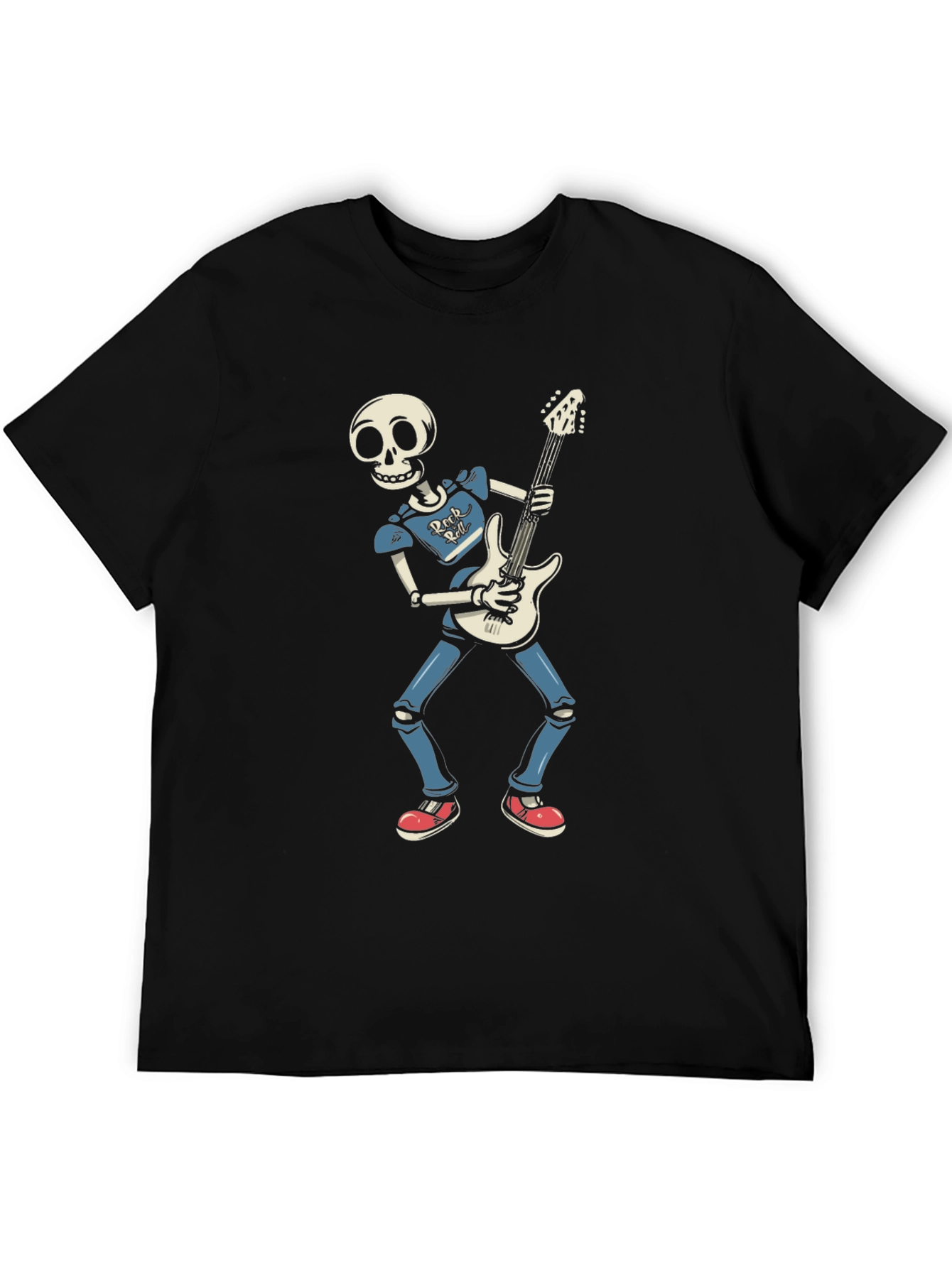 Skeleton Rocker Graphic T-Shirt