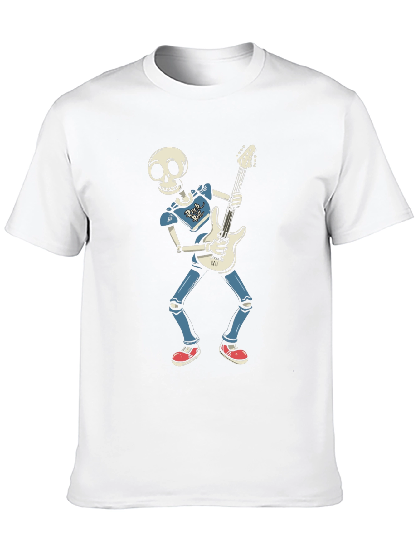 Skeleton Rocker Graphic T-Shirt