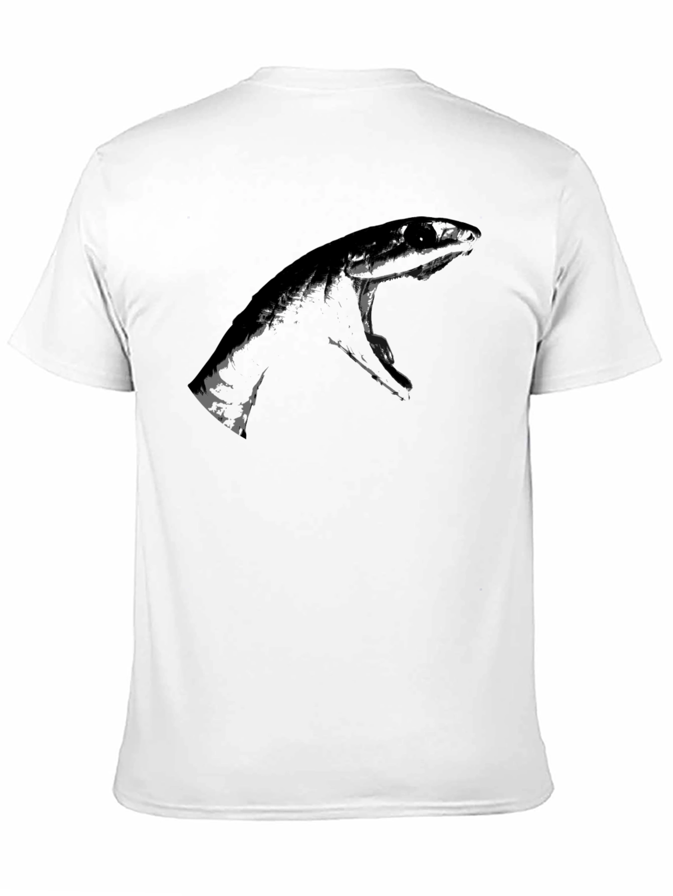 Black Graphic Tee - Hand Design