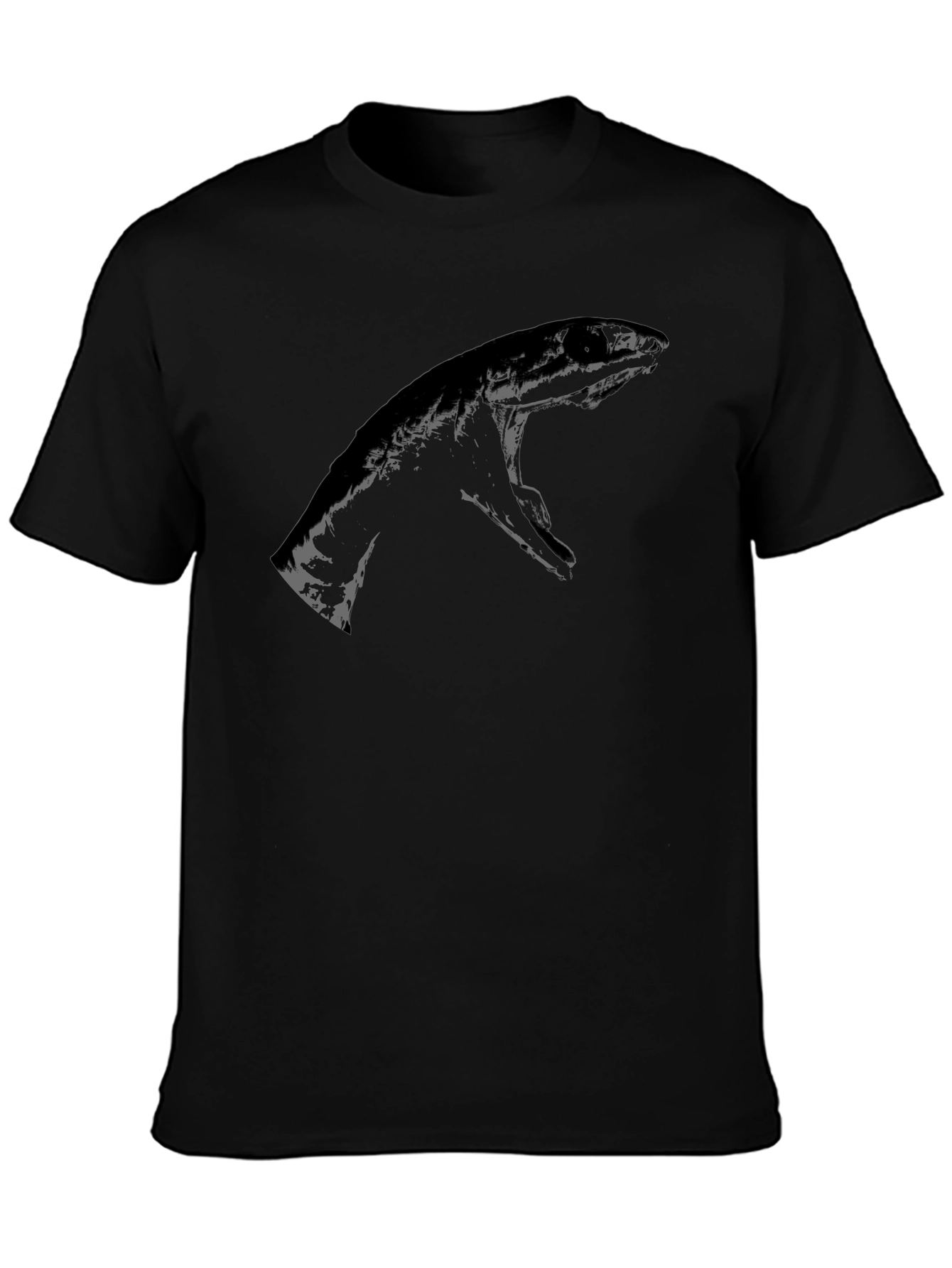 Black Graphic Tee - Hand Design