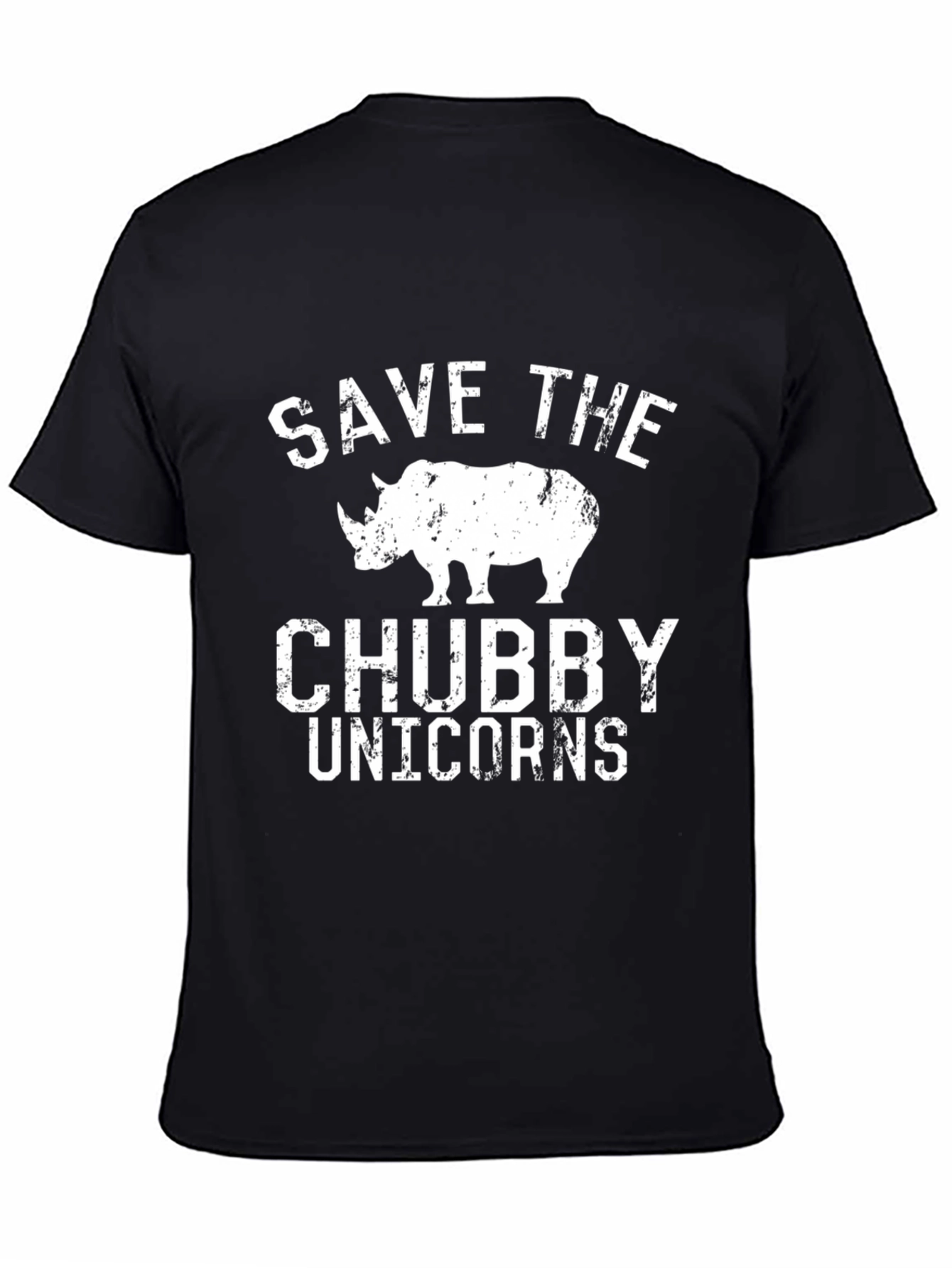 Save the Chubby Unicorns Graphic Tee