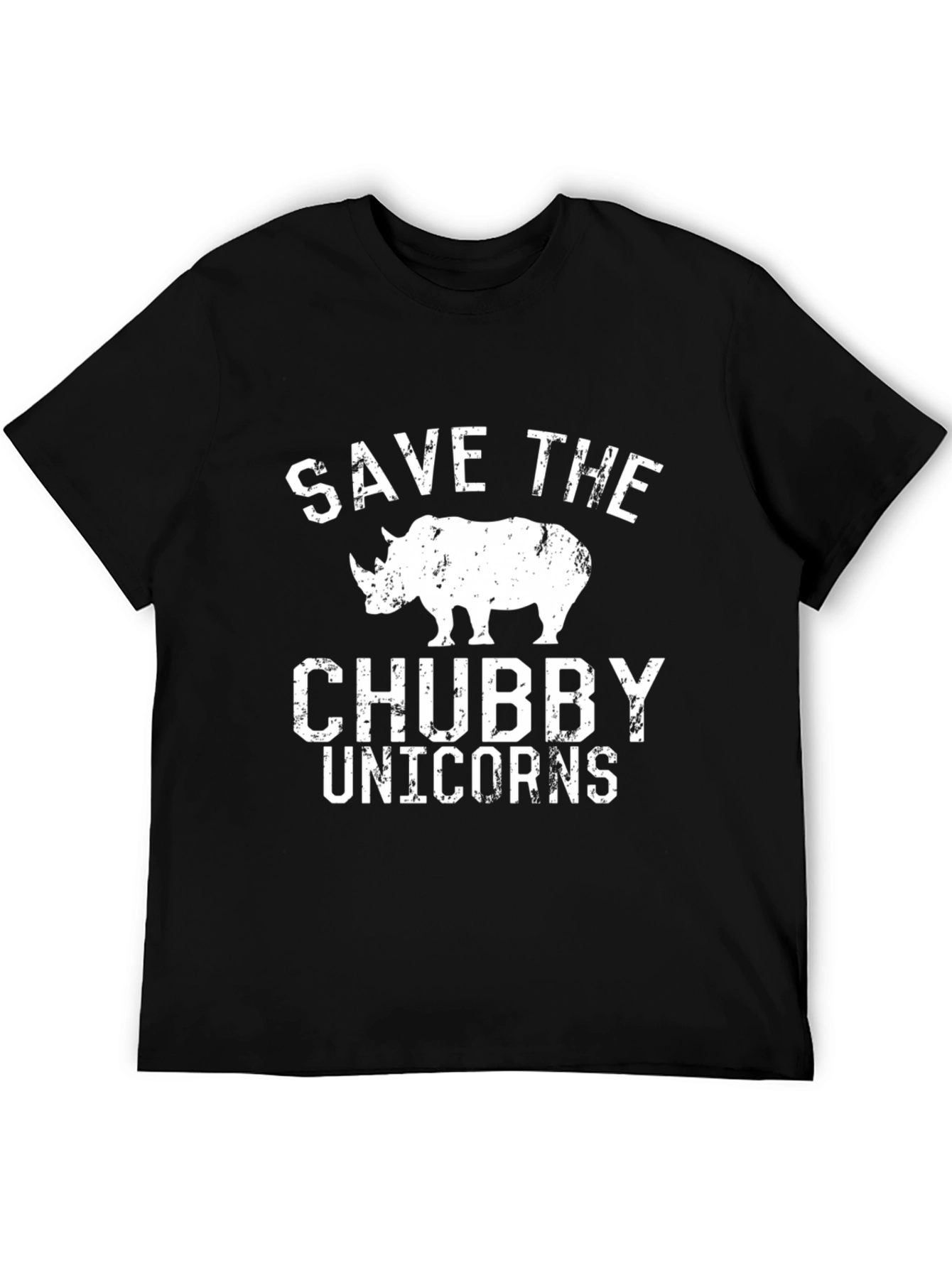 Save the Chubby Unicorns Graphic Tee