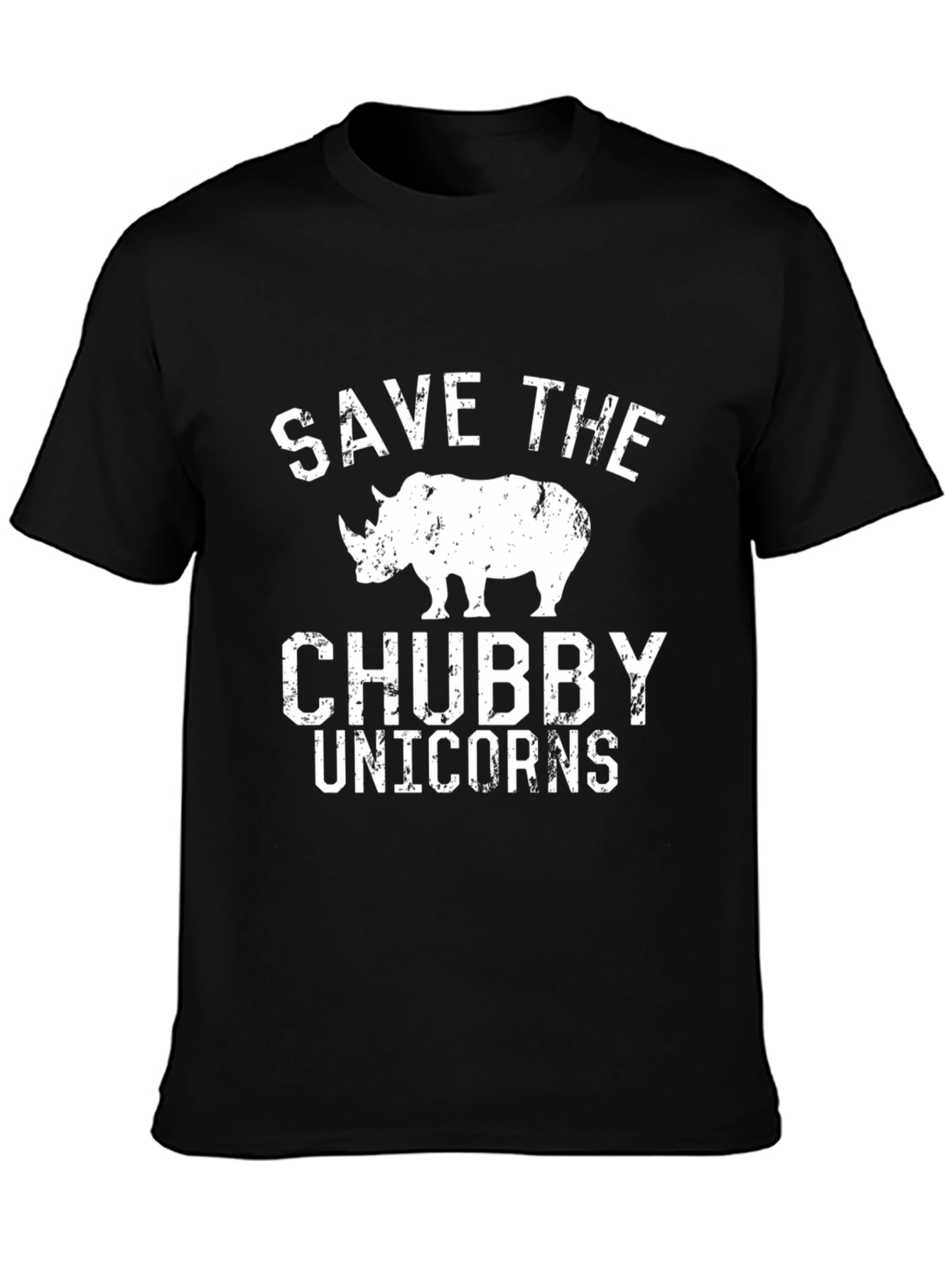 Save the Chubby Unicorns Graphic Tee