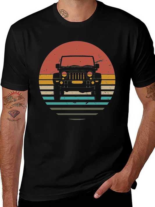 Vintage Jeep Sunset T-Shirt