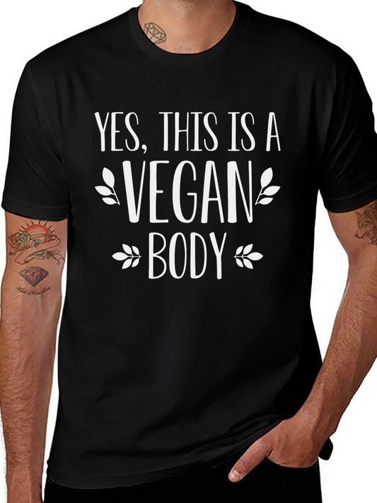 Vegan Body Graphic T-Shirt