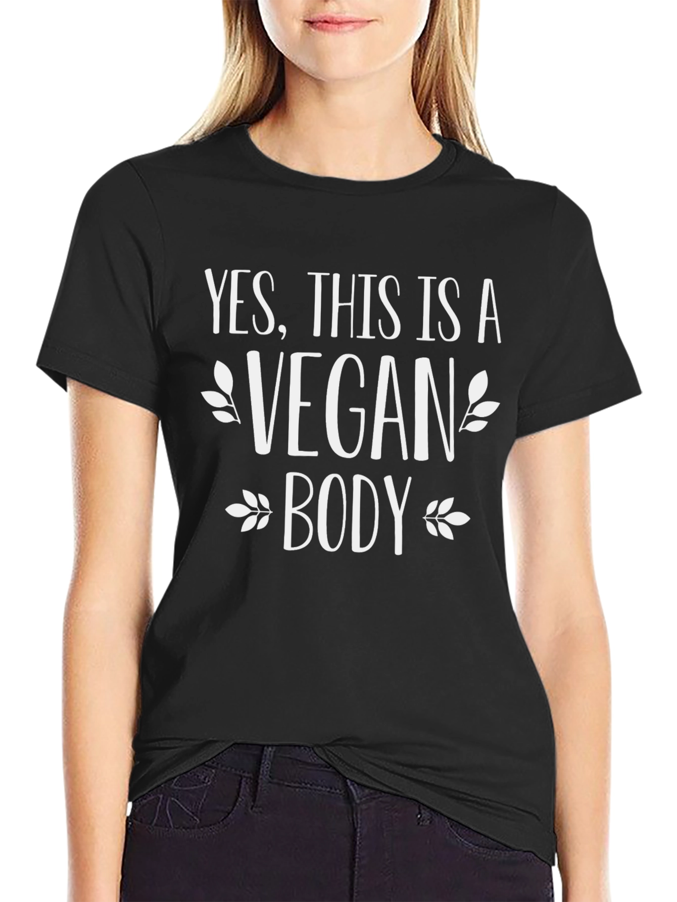 Vegan Body Graphic T-Shirt