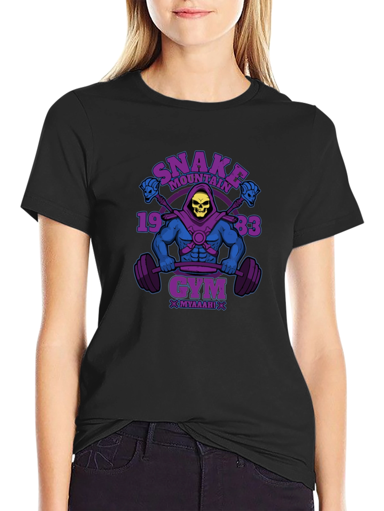 Snake Mountain Gym T-Shirt - He-Man Inspired Graphic Tee