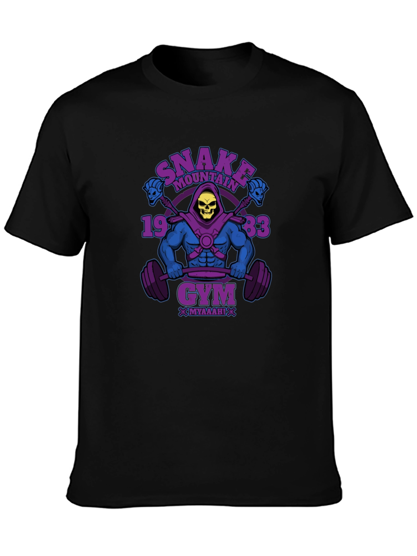 Snake Mountain Gym T-Shirt - He-Man Inspired Graphic Tee