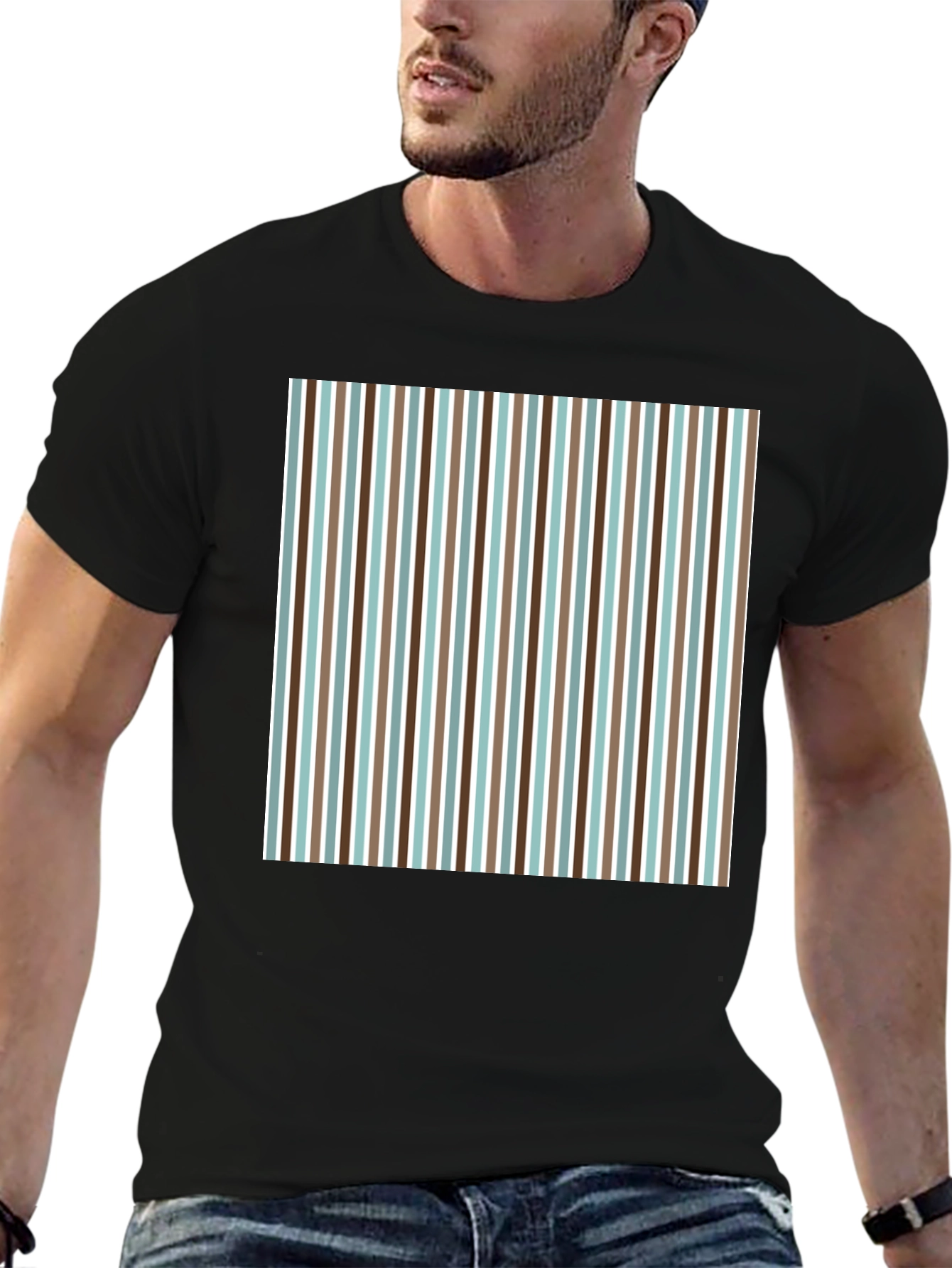 Striped Pattern Tee