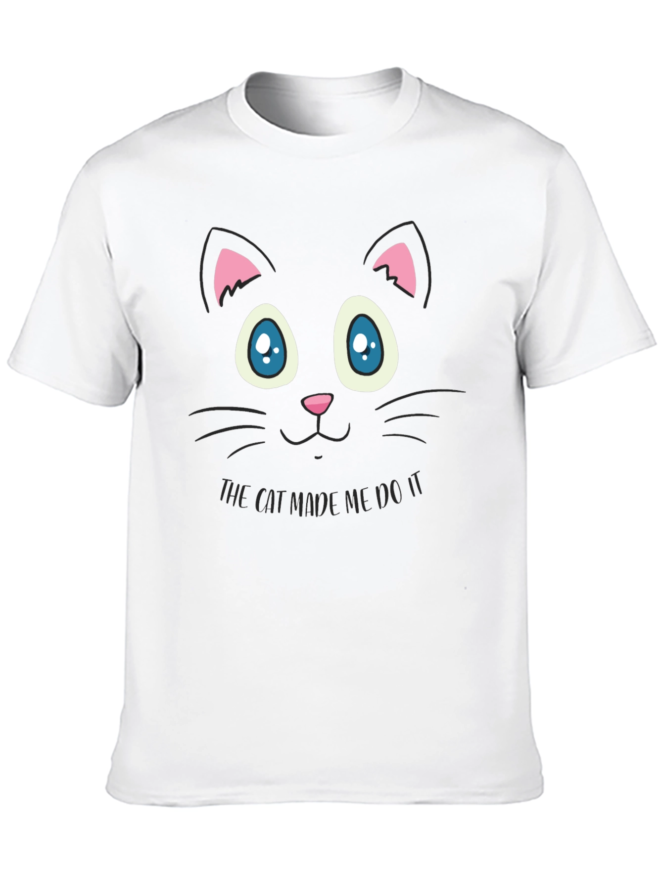 Cat Made Me Do It T-Shirt