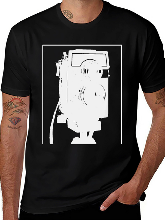 Retro Camera T-Shirt - Classic Photography Style