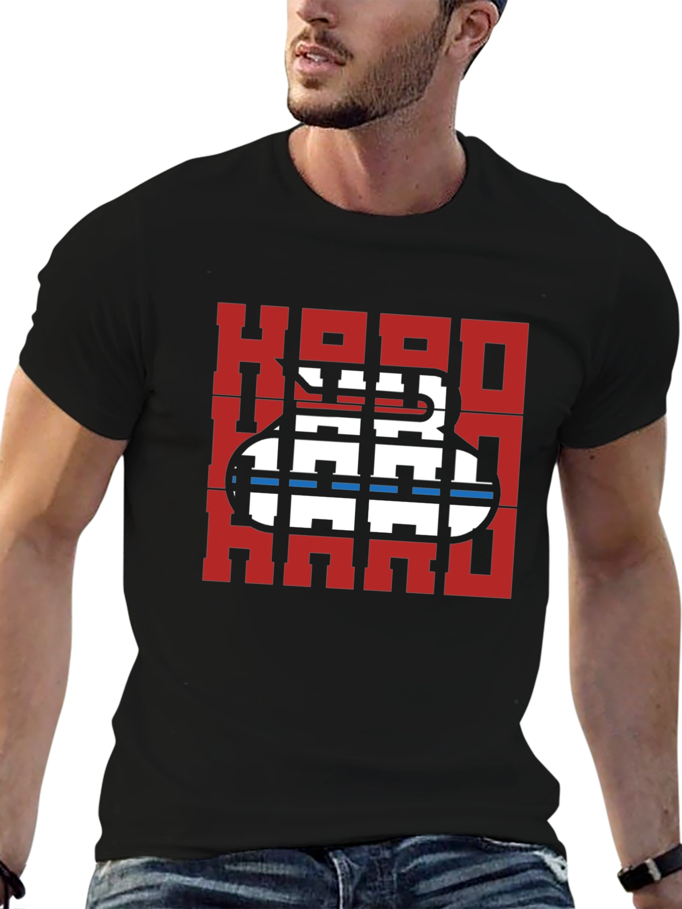 Curling Rock Graphic Tee - Hardline Style
