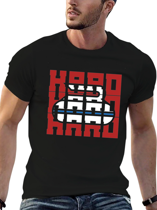 Curling Rock Graphic Tee - Hardline Style