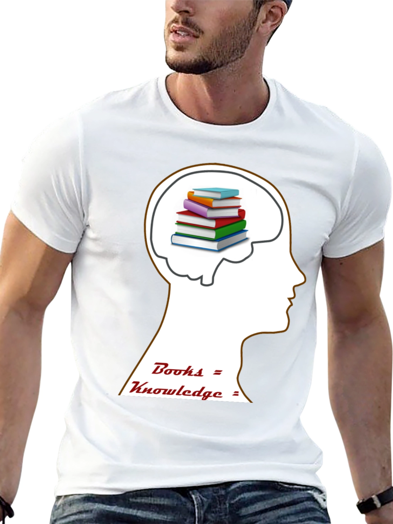 Books = Knowledge Graphic Tee