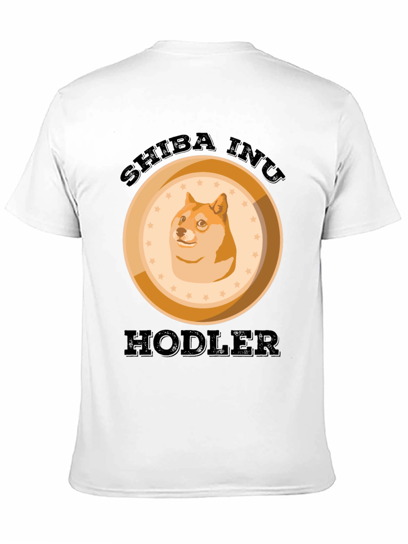 Shiba Inu HODLER Black T-Shirt