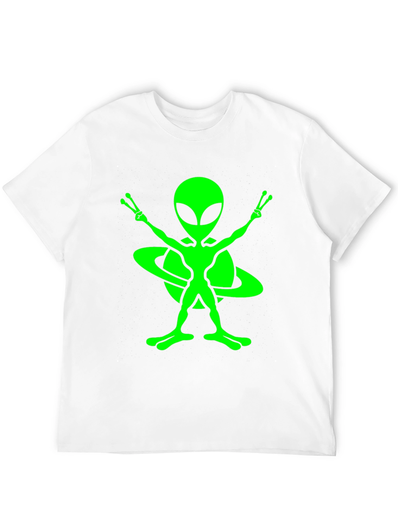 Alien Graphic Tee - Peace Sign