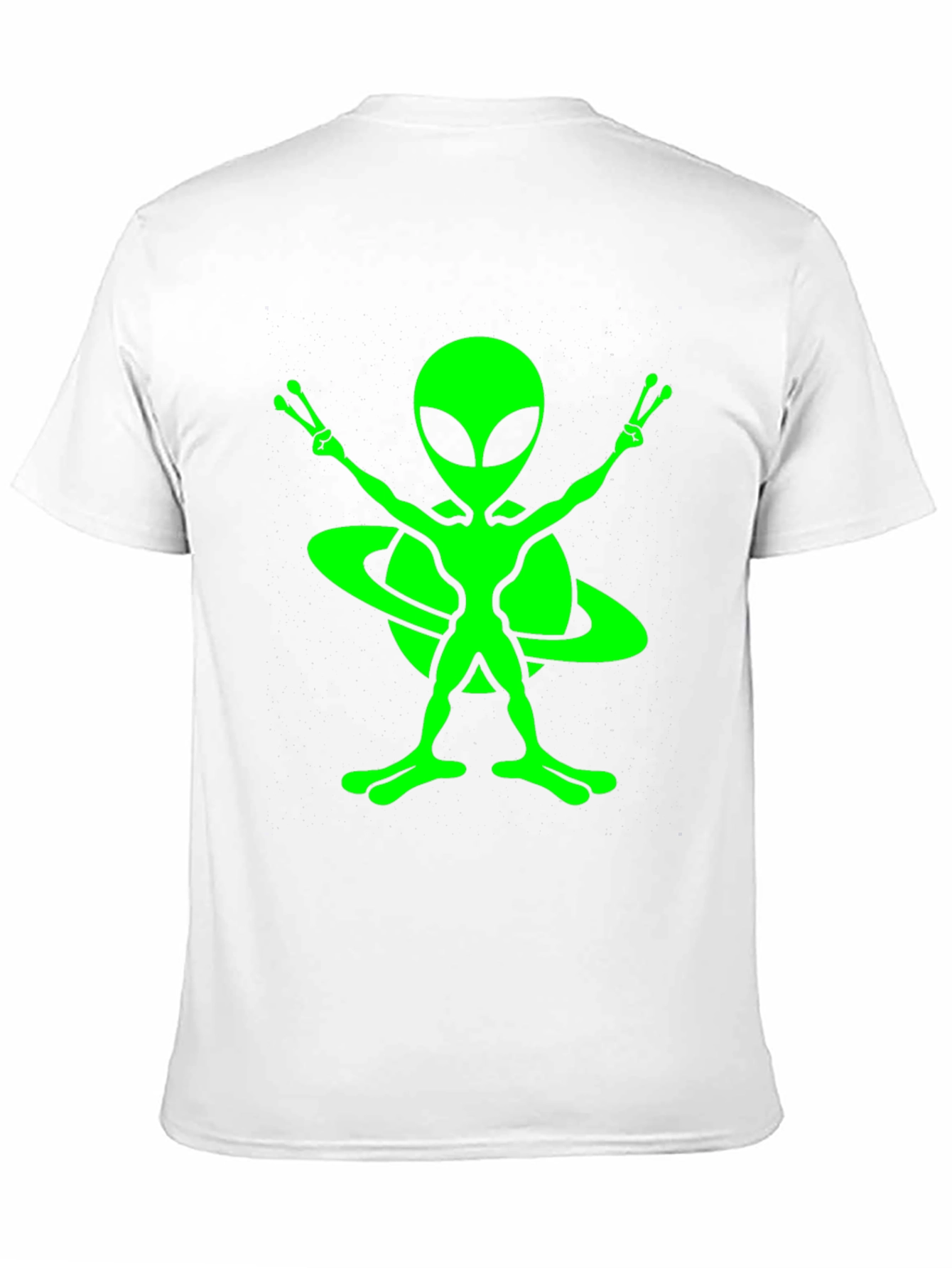 Alien Graphic Tee - Peace Sign