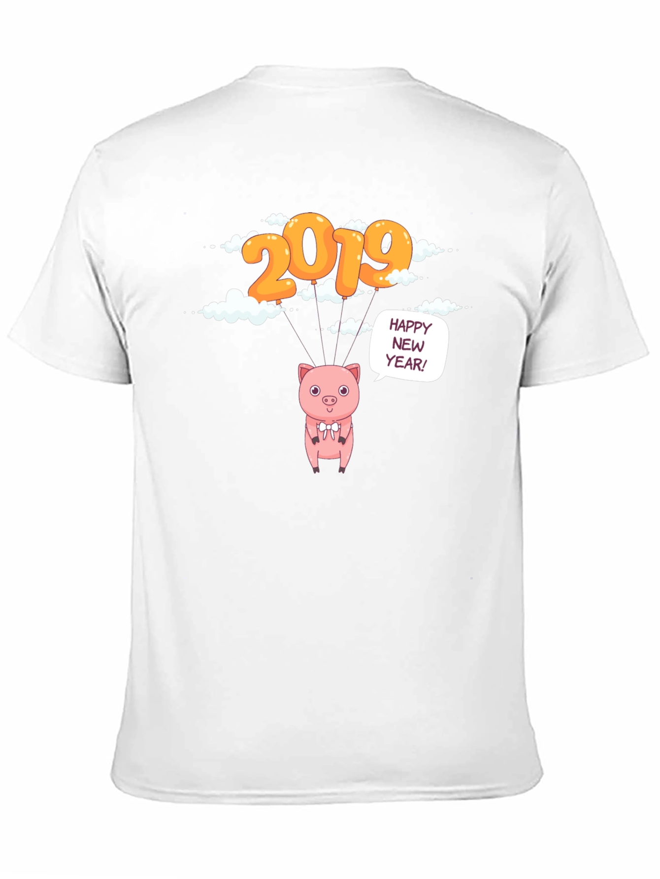 2019 Pig Happy New Year T-Shirt